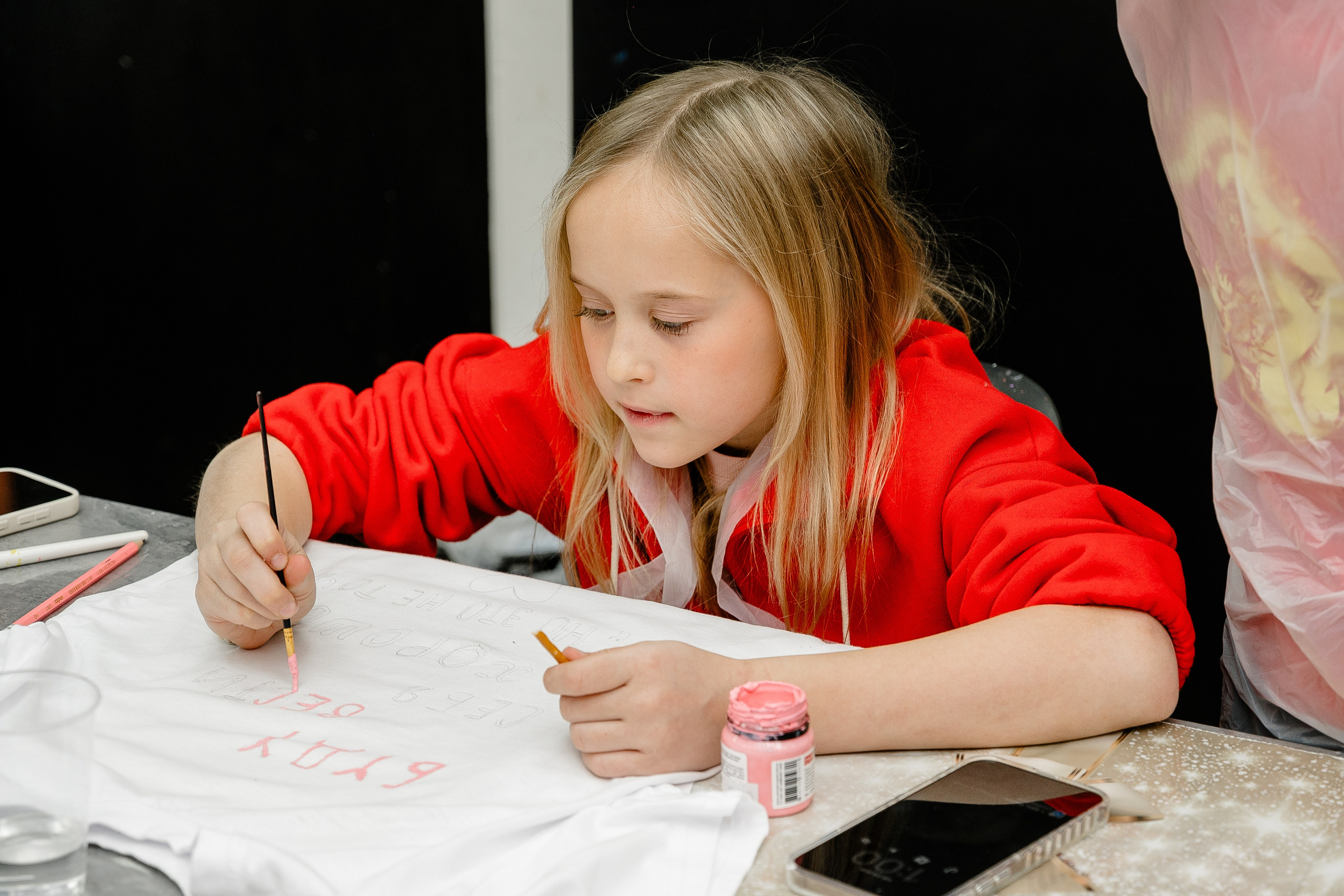 Детский День рождения. Мк роспись футболок. Alice_insomnia