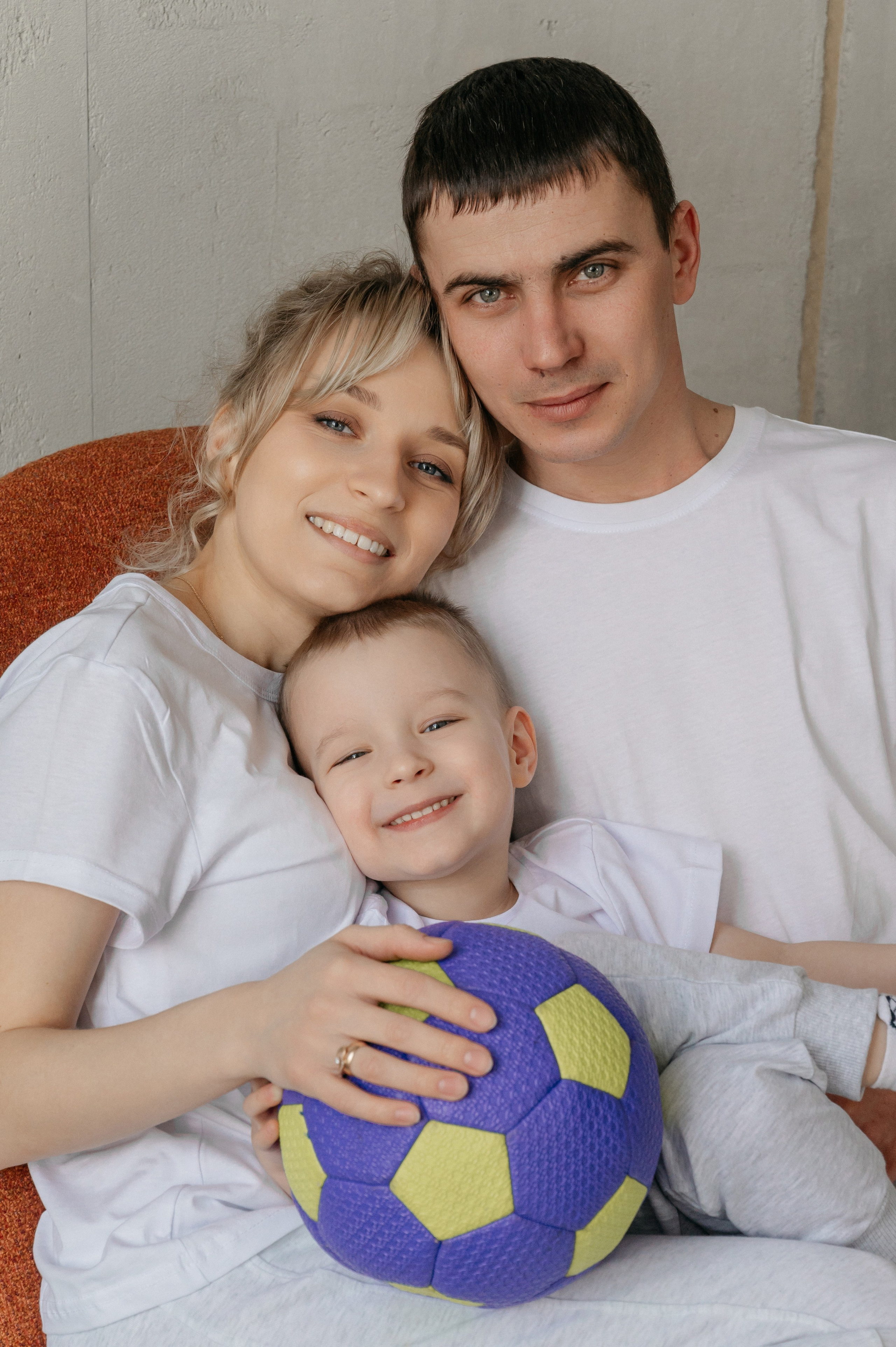 Первая семейная съемка для Светы, Гены и их сына Миши. Свадебный фотограф Мария Строгонова