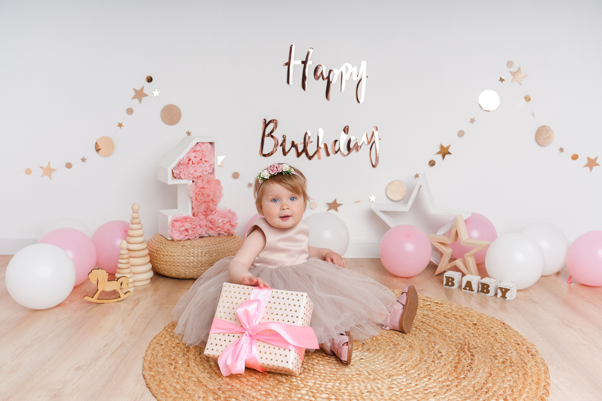 Годик. Фотограф новорожденных и детский фотограф в Екатеринбурге Ксени