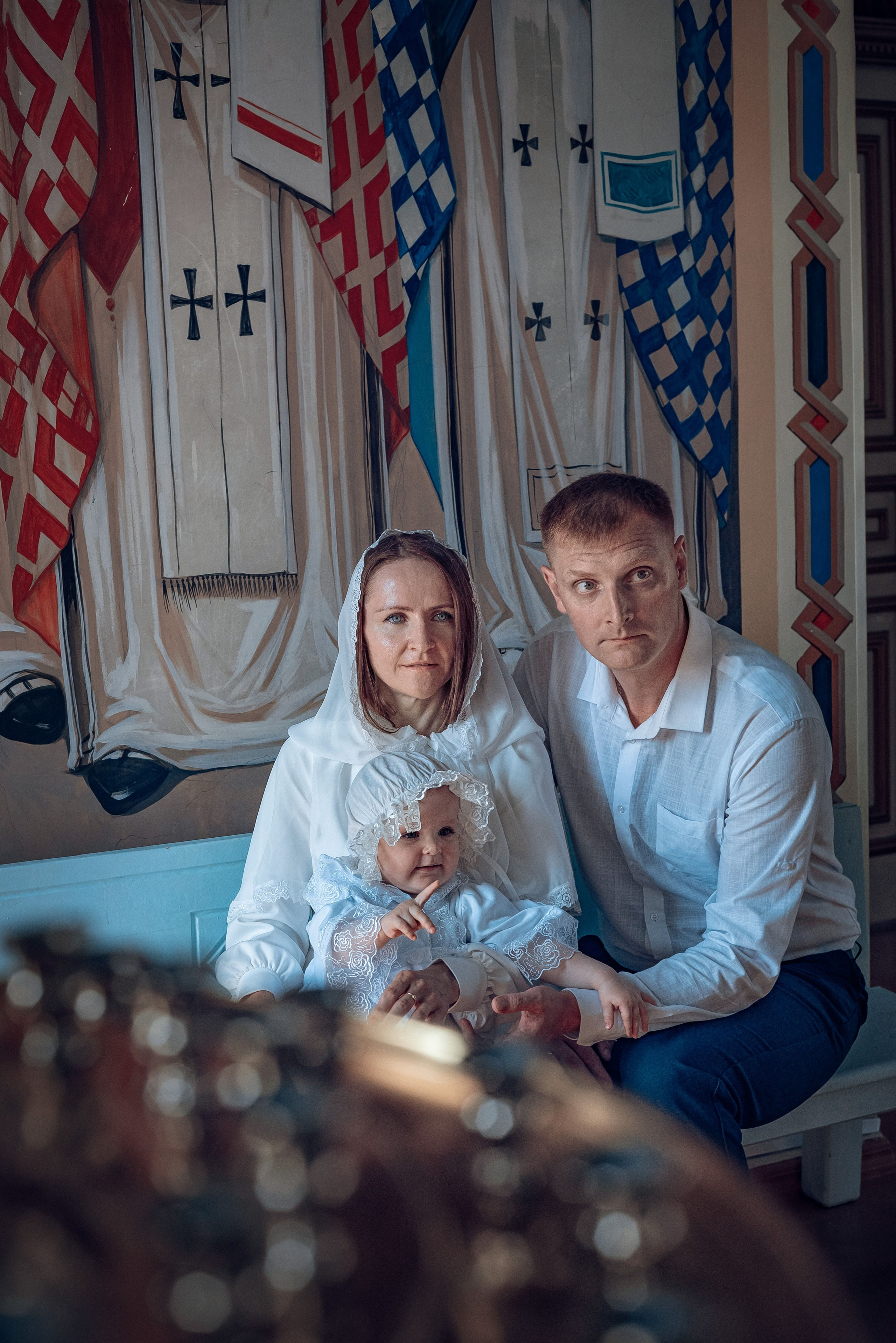 Съемка таинства крещения в Красноярске. Фотографы крещения/венчания  Красноярск Татьяна и Вячеслав Переваловы