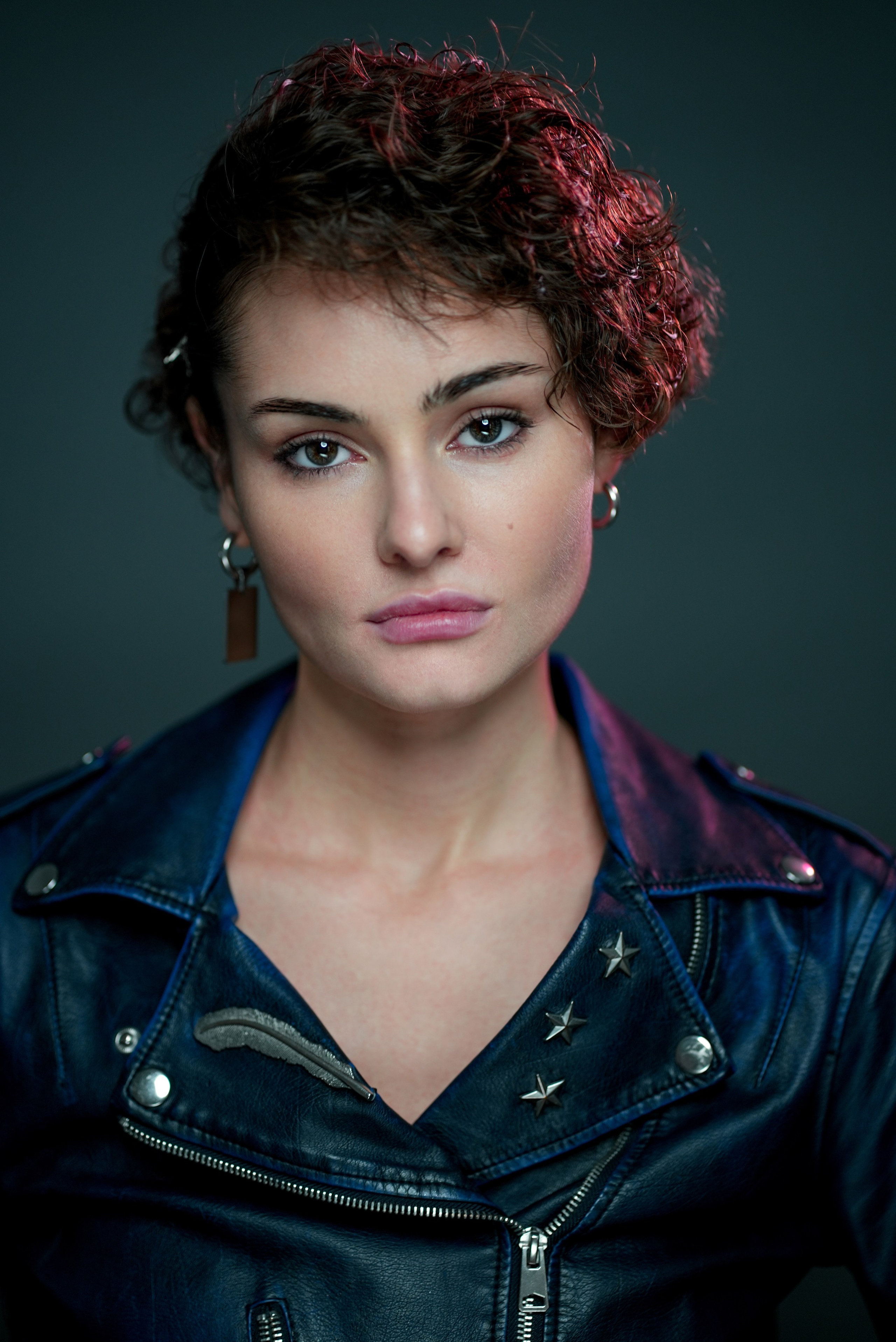 Актриса Ная Беликова. Портретная съемка в Москве, студийный фотограф Игорь Фомин