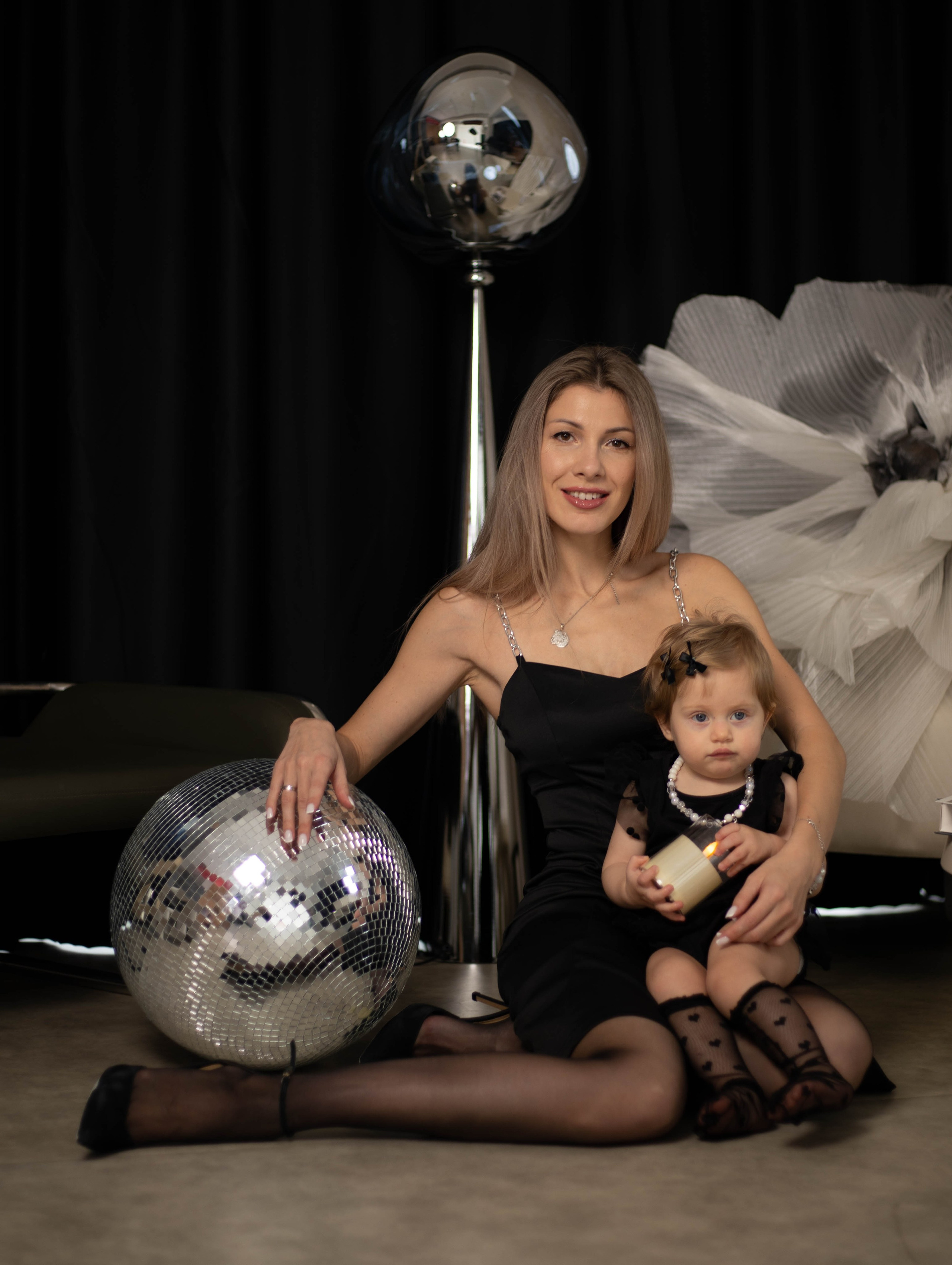 День рождения малышки Мии в кругу семьи. Фотограф Елена Варзиева