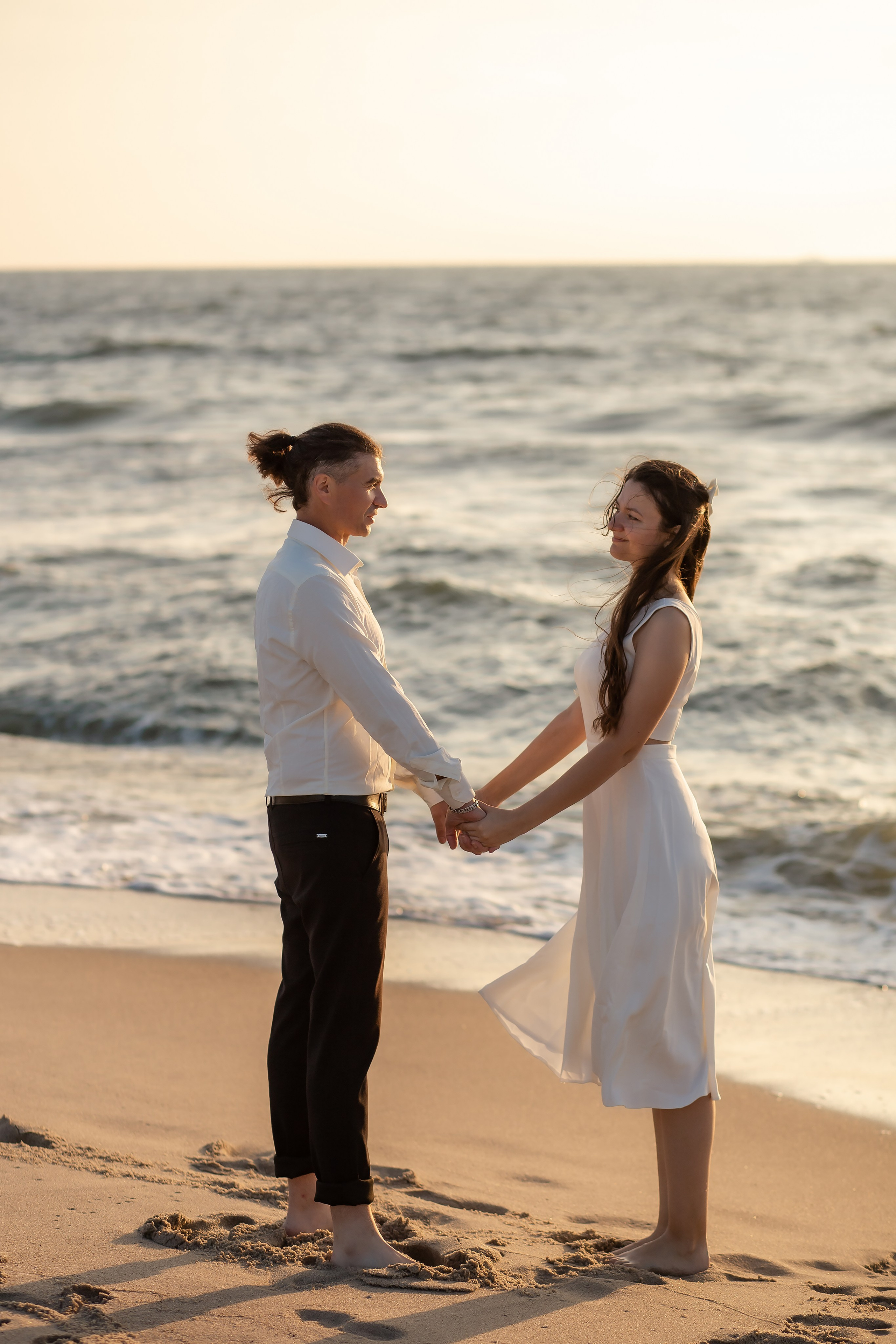 Ирина и Данил. Закат. Фотограф в Калининграде Решетникова Алина