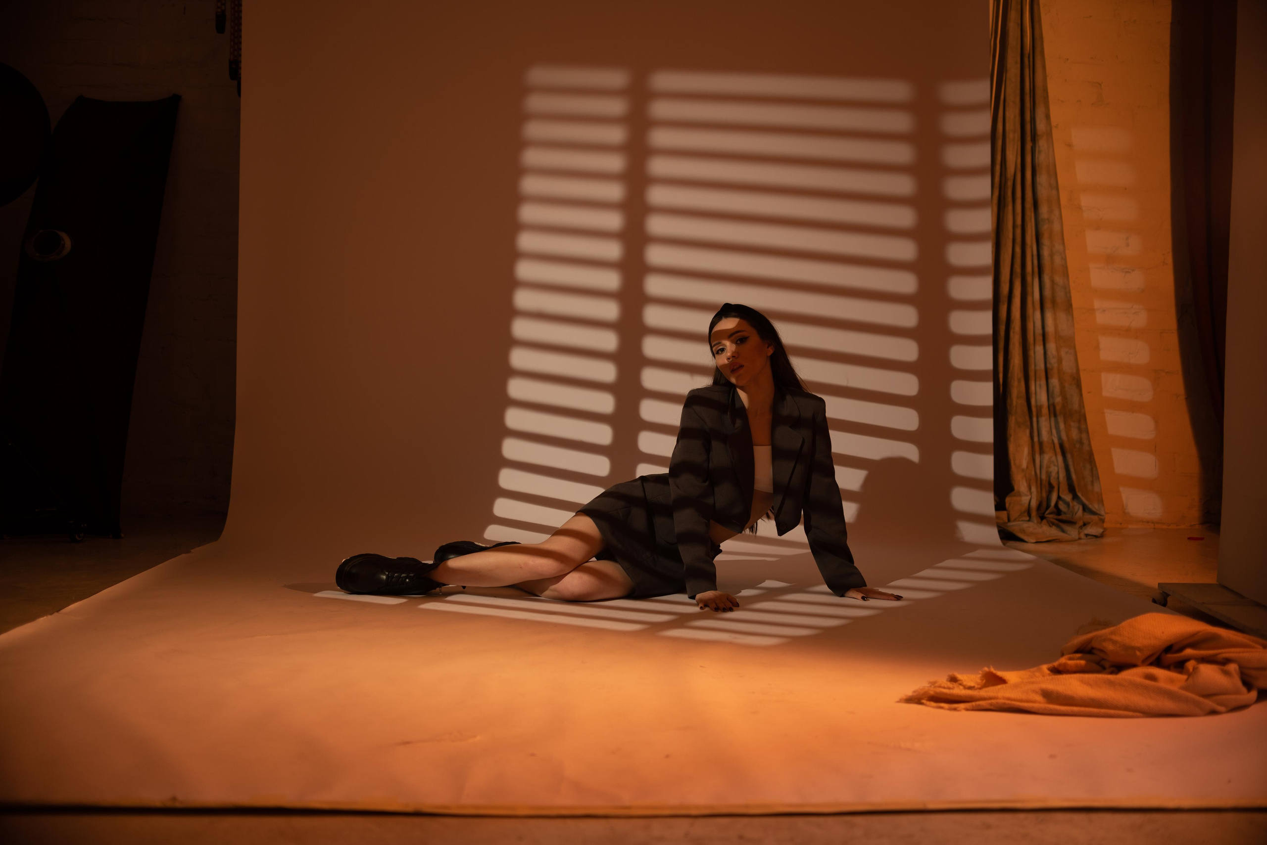 Фотосессия с цветным светом для Даши. Фотограф в Самаре | Катерина Гущина