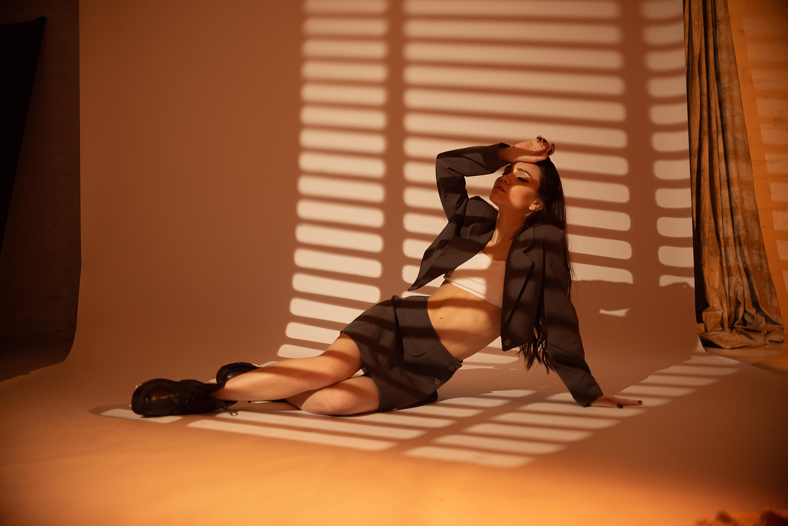 Фотосессия с цветным светом для Даши. Фотограф в Самаре | Катерина Гущина