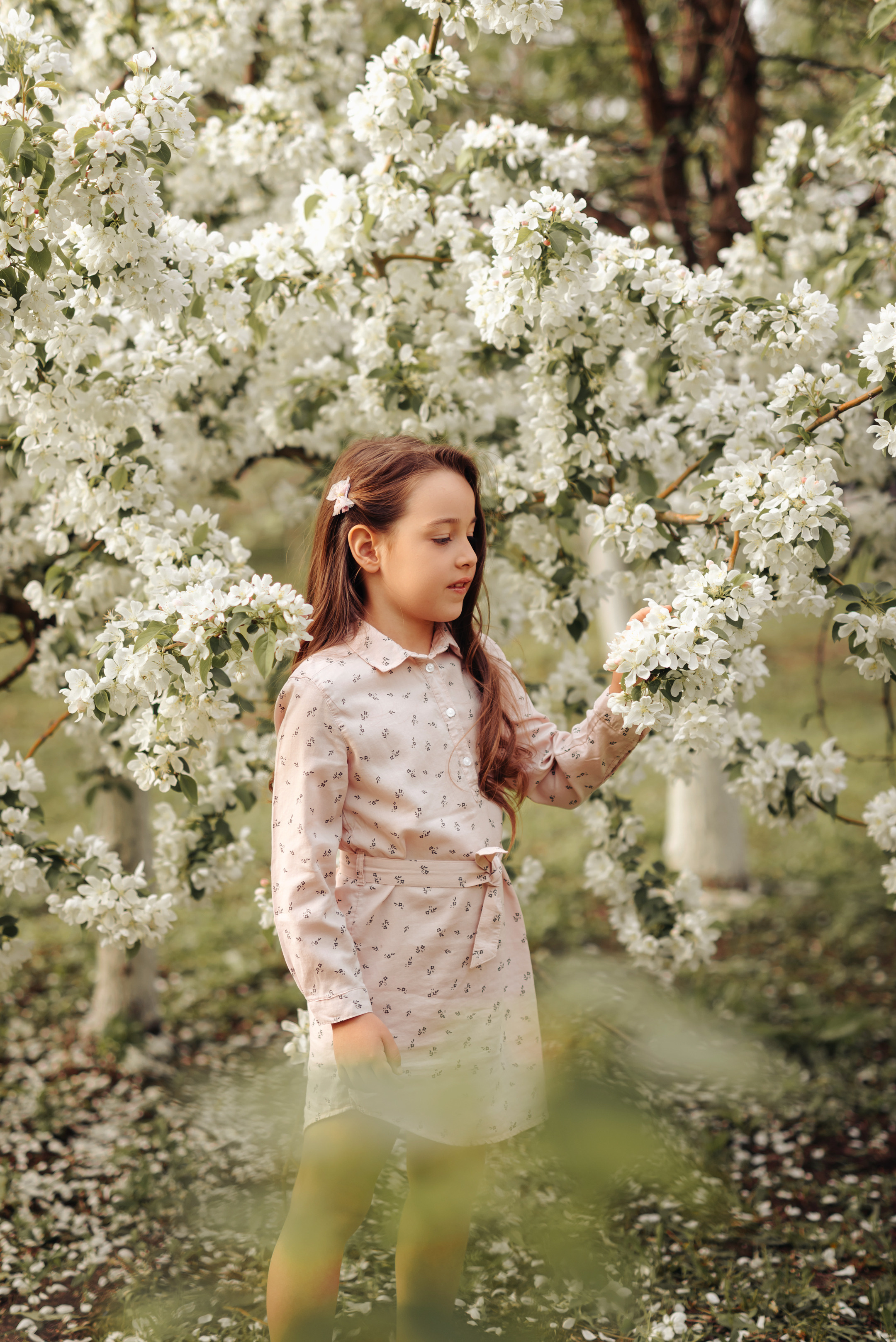 Весенняя фотосессия для малышки Виктории. Фотограф в Самаре | Катерина Гущина