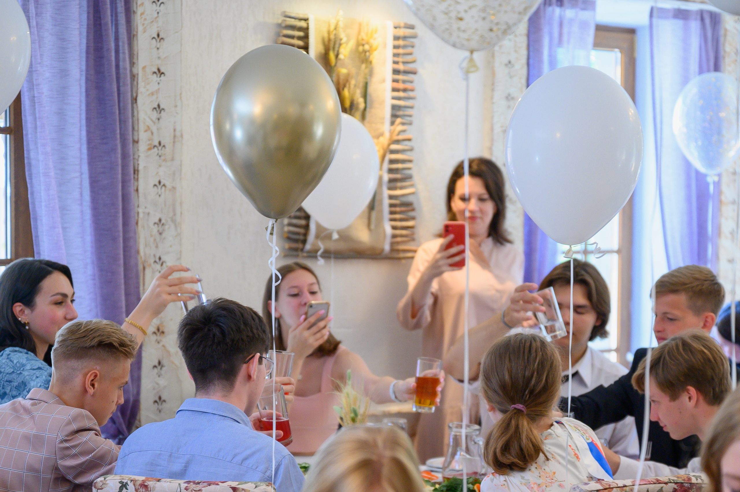 Школа, выпускной. Сестрорецк