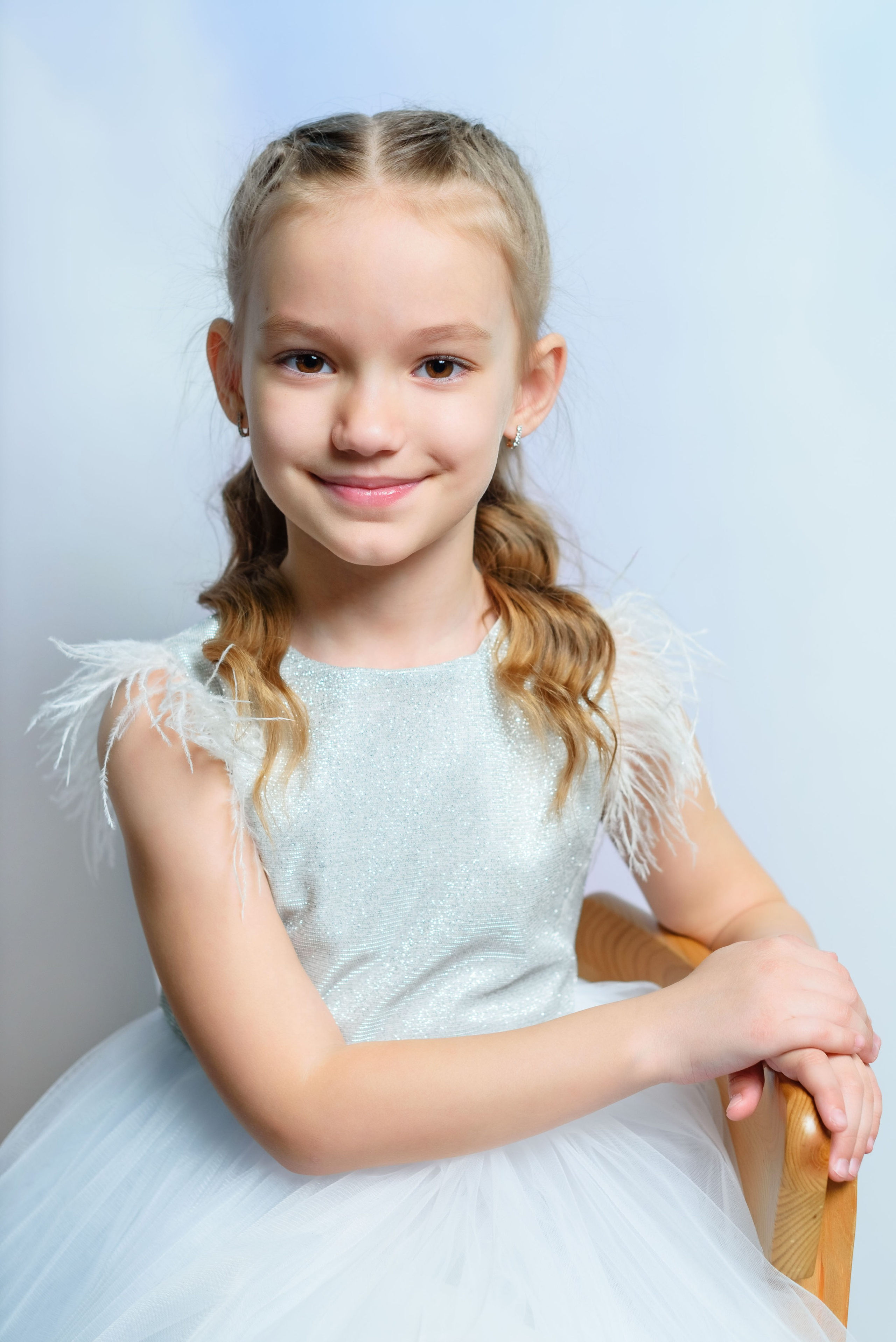 Портреты в детском саду. Школьный фотограф