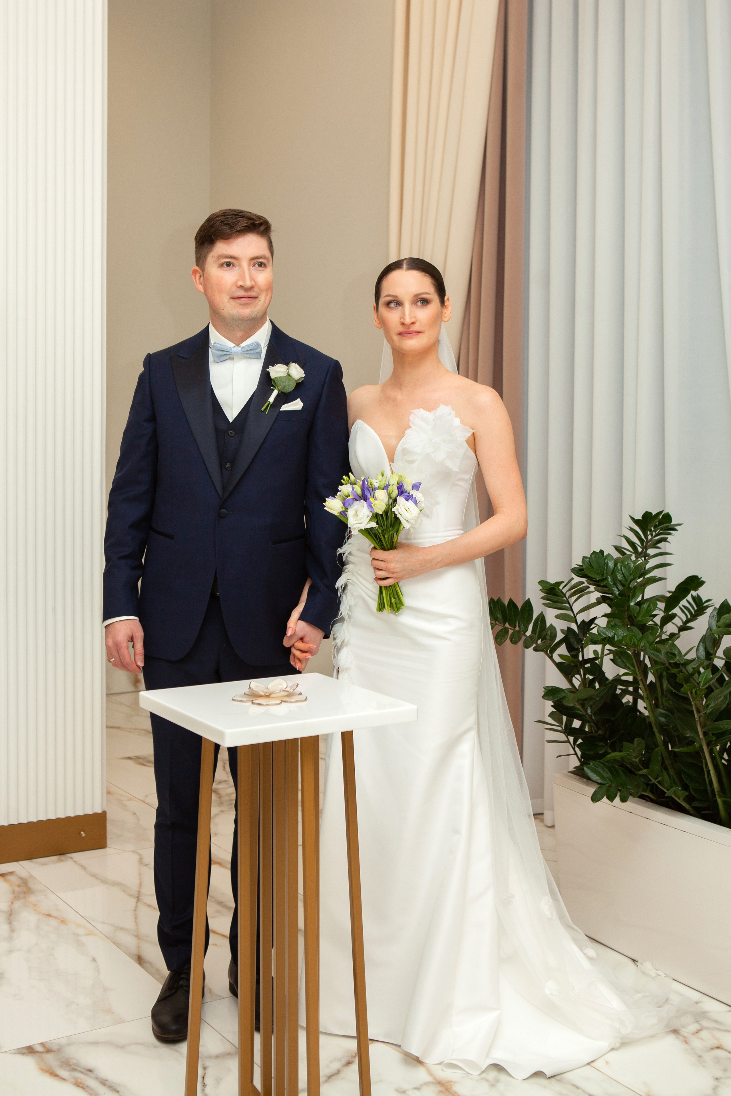 Фотосессия жениха и невесты в шипиловском загсе. Фотограф Ольга Ефремова