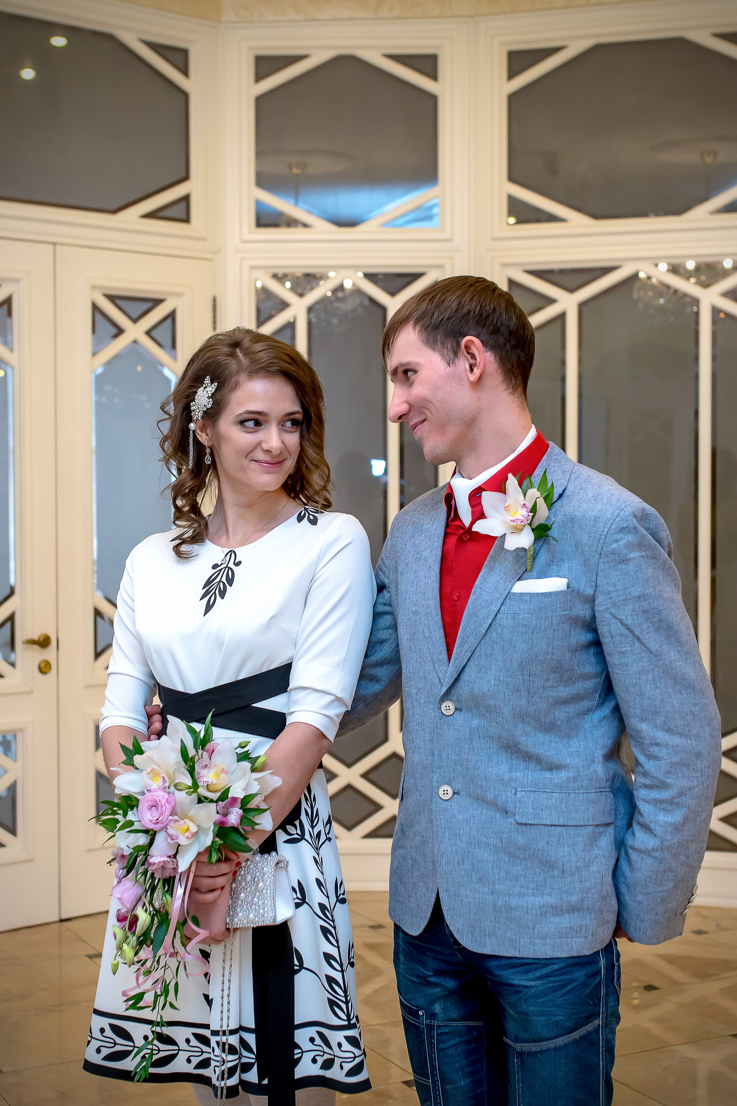 В ЗАГСе Балашихи, Железнодорожный. Фотограф Владимир Артамонов