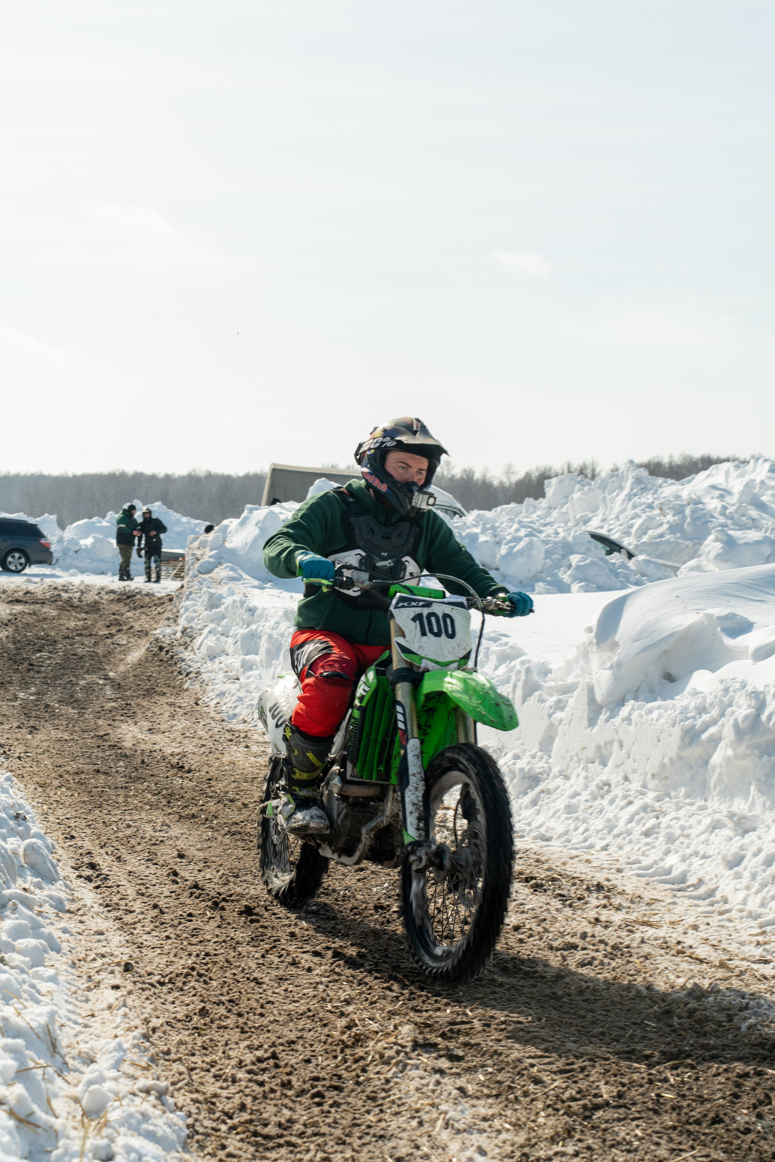 Мотокросс, закрытие зимнего сезона. Фотограф Артем Ларионов