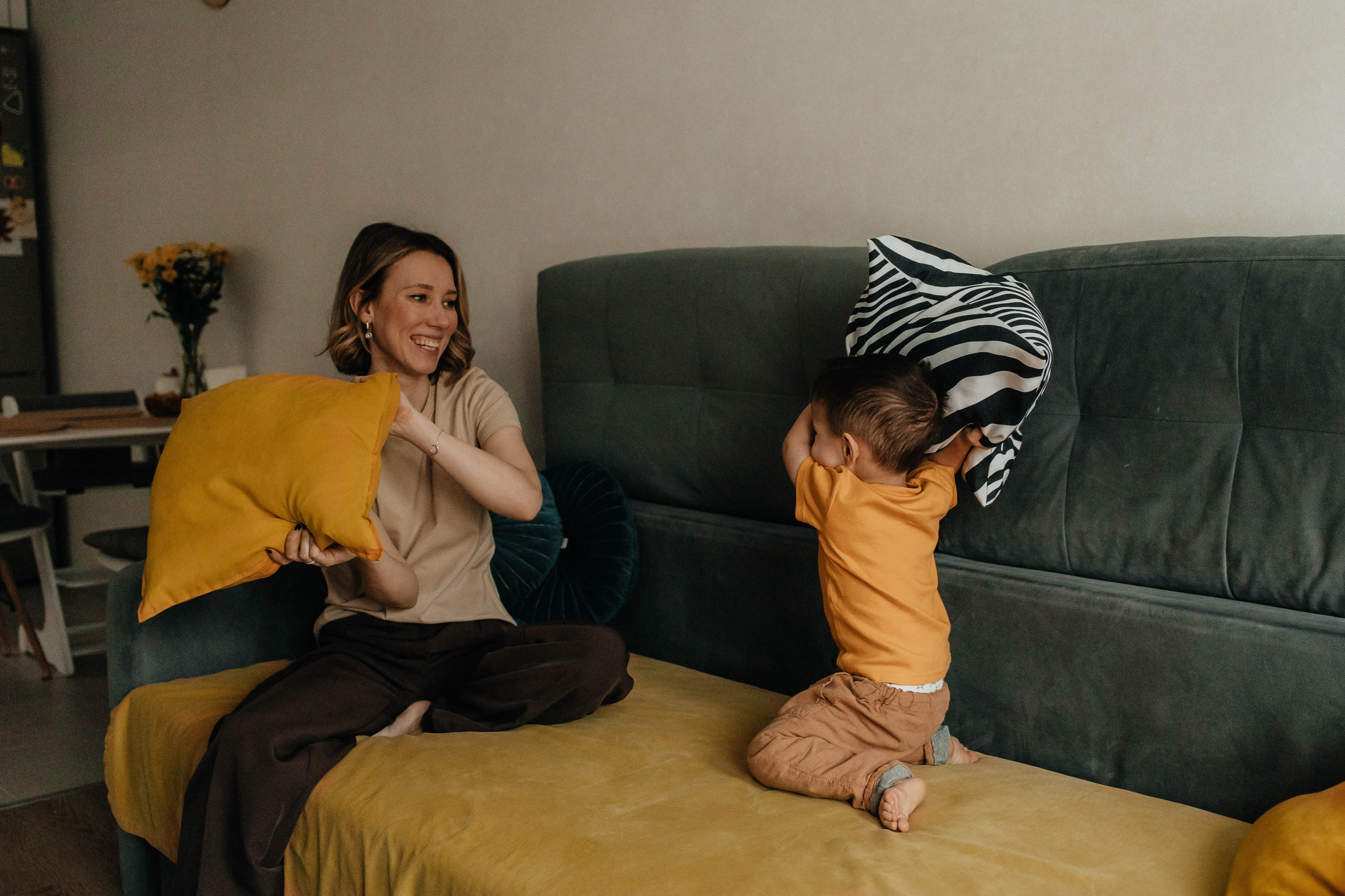 Домашняя фотосессия для Антона, Юлии и Тимура. Семейный фотограф в Москве, Щелково, Фрязино _ Виктория Степанова