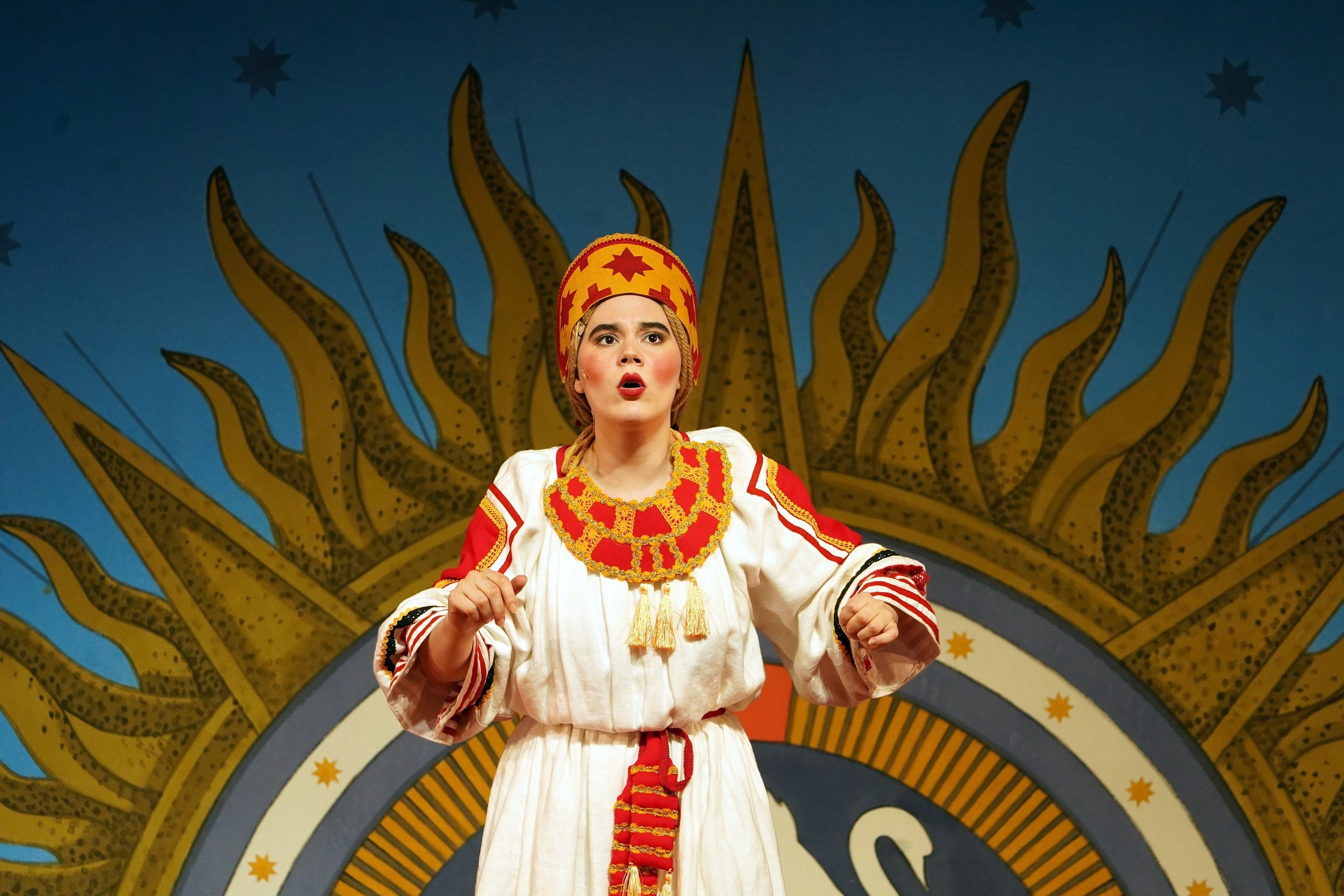 Декорации для оперы «Сказка о царе Салтане» | Театр Зазеркалье. История занавеса. Превращаем идею в технологию