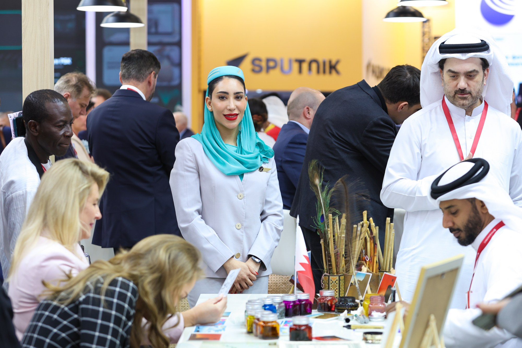 Стенд Королевства Бахрейн на ПМЭФ 2025. Фотограф Дарья Попова