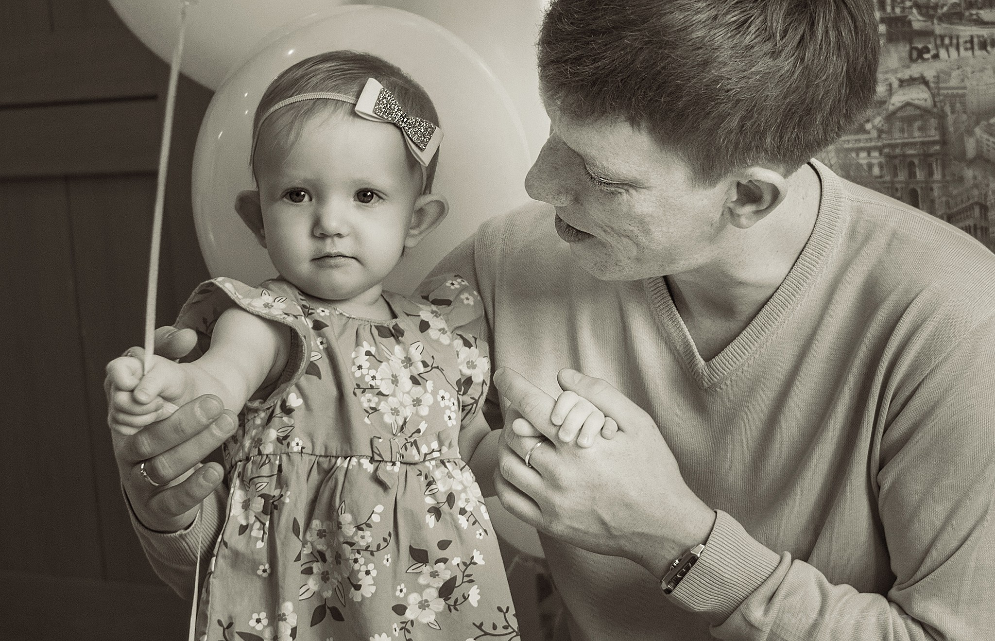 1 годик Евы дома. Детский и семейный фотограф, фотограф мероприятий Нижний Новгород