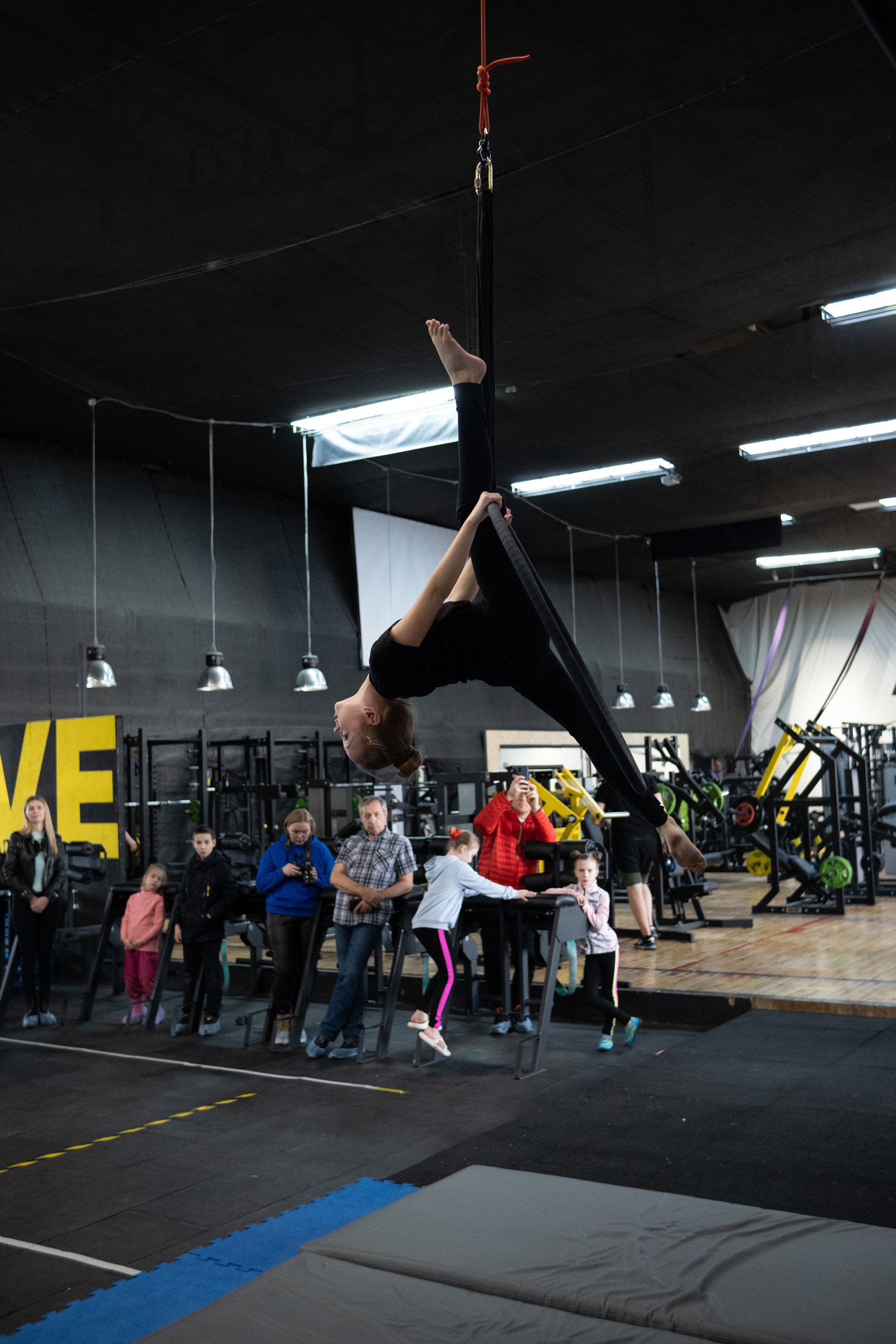 Внутриклубные соревнования по воздушной гимнастике 02.04.23