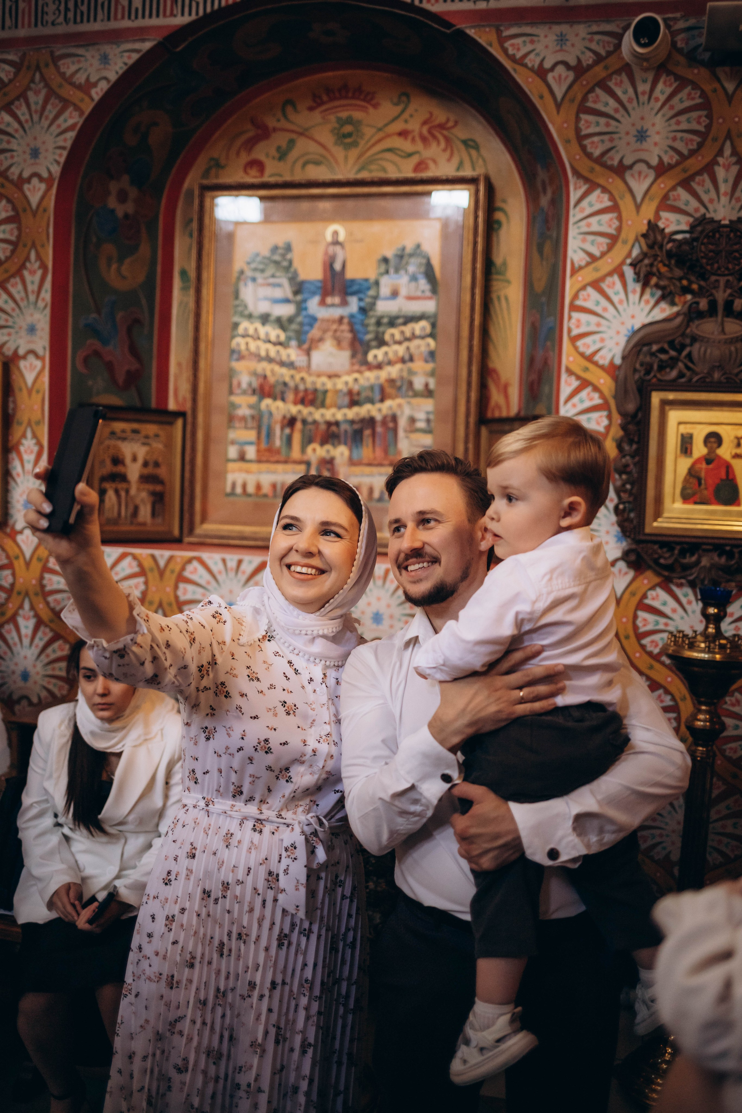 Крещение Ариши. Семейный и детский фотограф в Москве Александра Нараевская