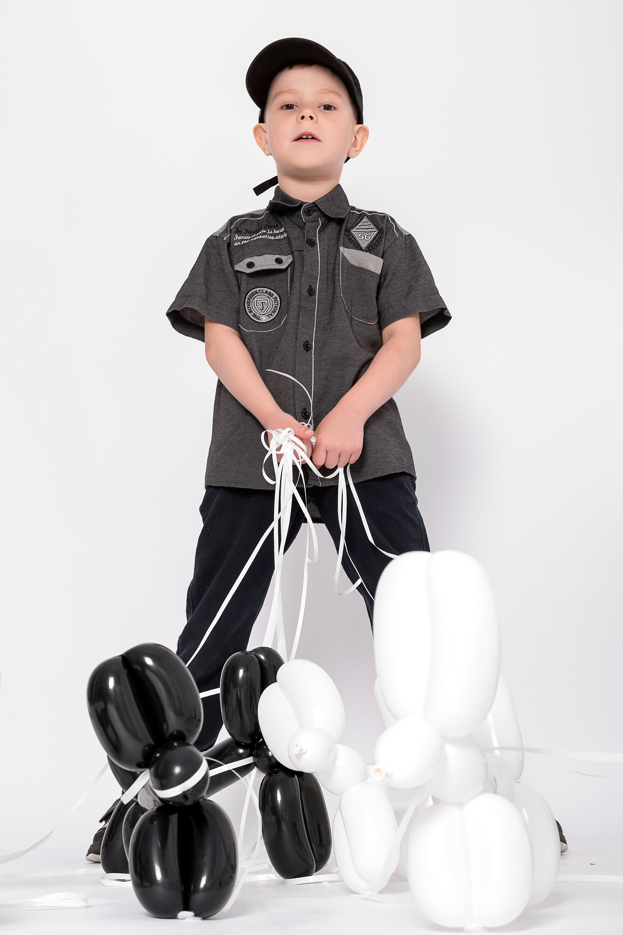 Фотосессия с воздушными собачками для Максима. Фотограф Наталья Жильцова