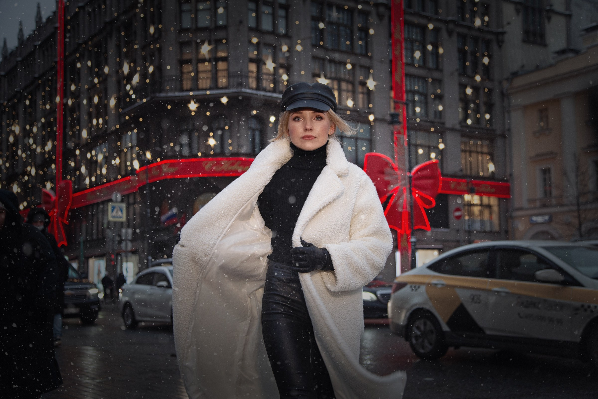 Новогодняя фотосессия — волшебные женские портреты в Москве | Анна Татаурова. Фотограф Анна Татаурова | Авторская фотосъемка в Москве