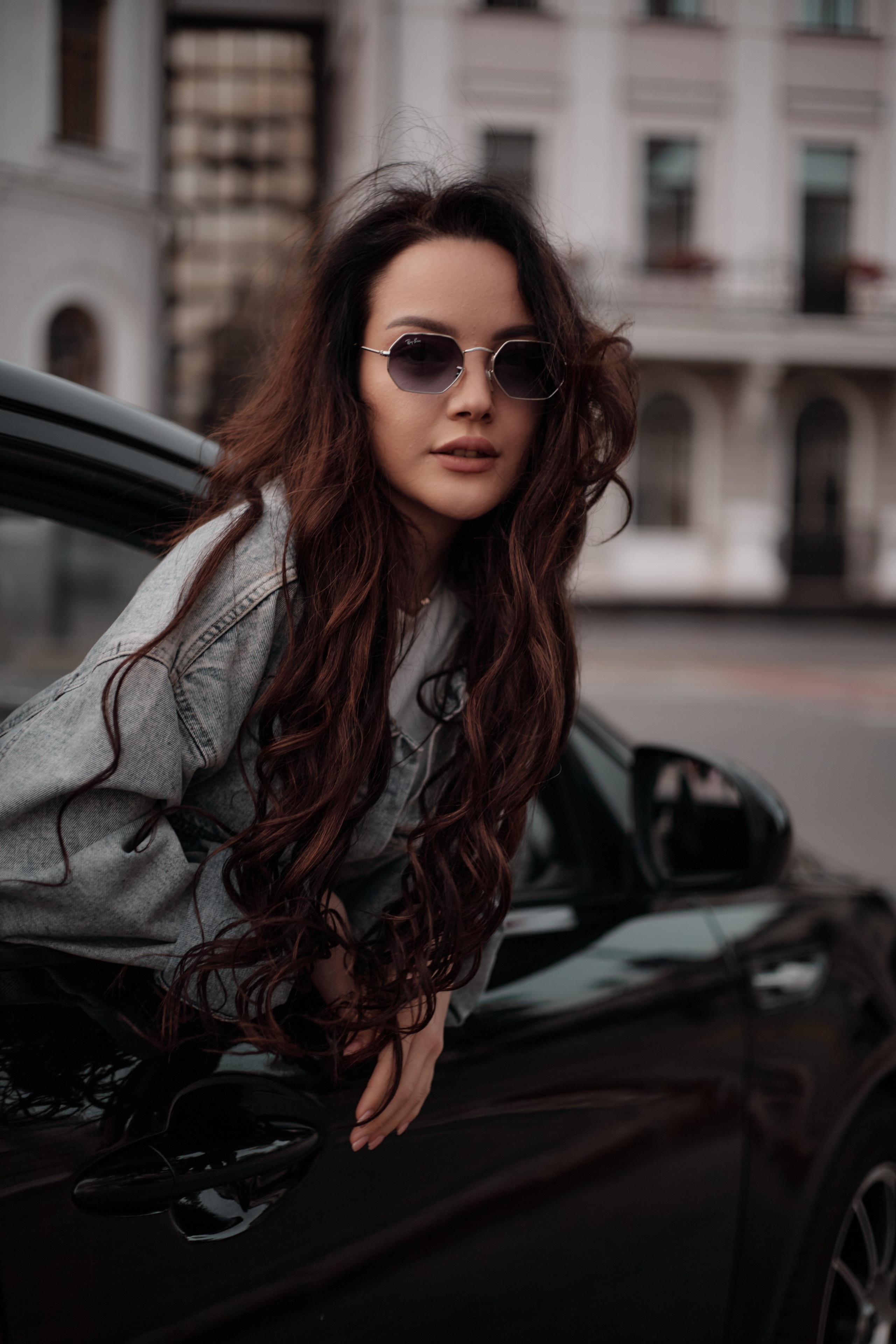 Регина и авто. Фотограф из Казани