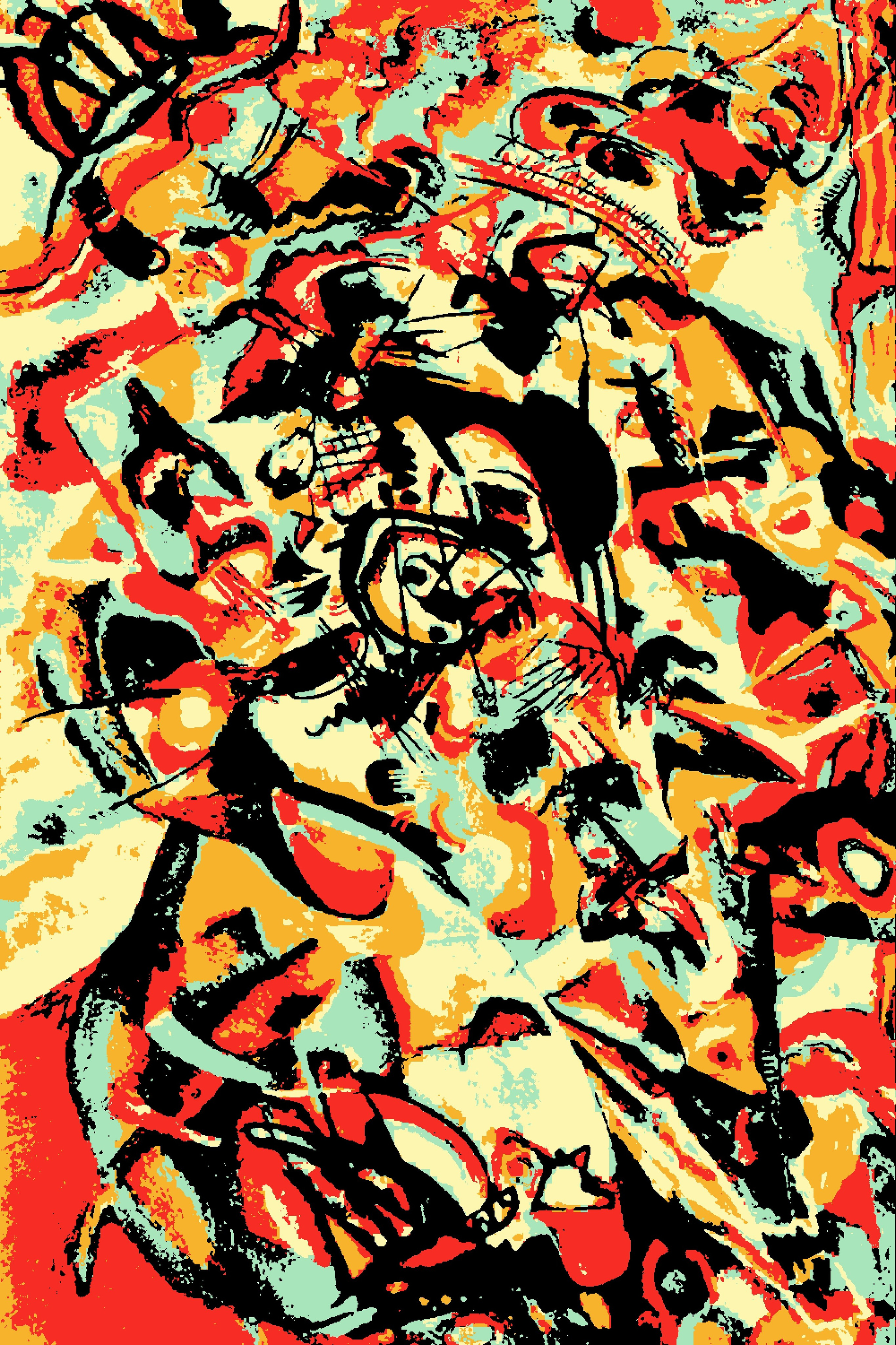 КАРТИНЫ МИРА. 视觉艺术像素艺术家瓦西尔像素