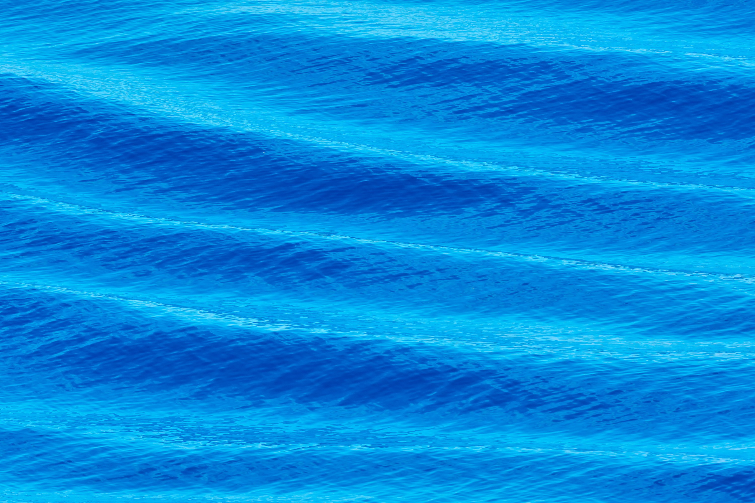 водная поверхность, волны, океан, море