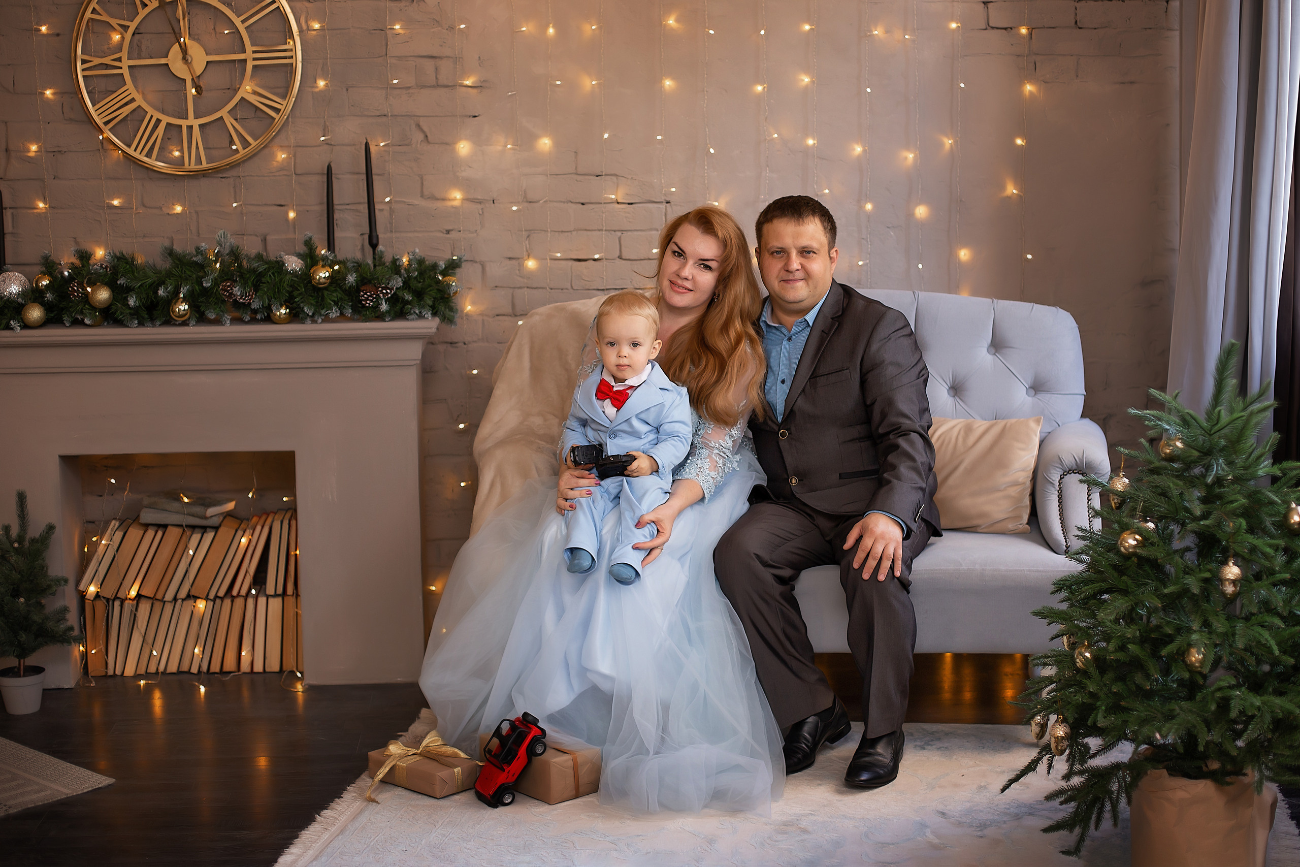 Фотосессия новогодняя в студии. Художественный фотограф Анапа Александра Долбикова