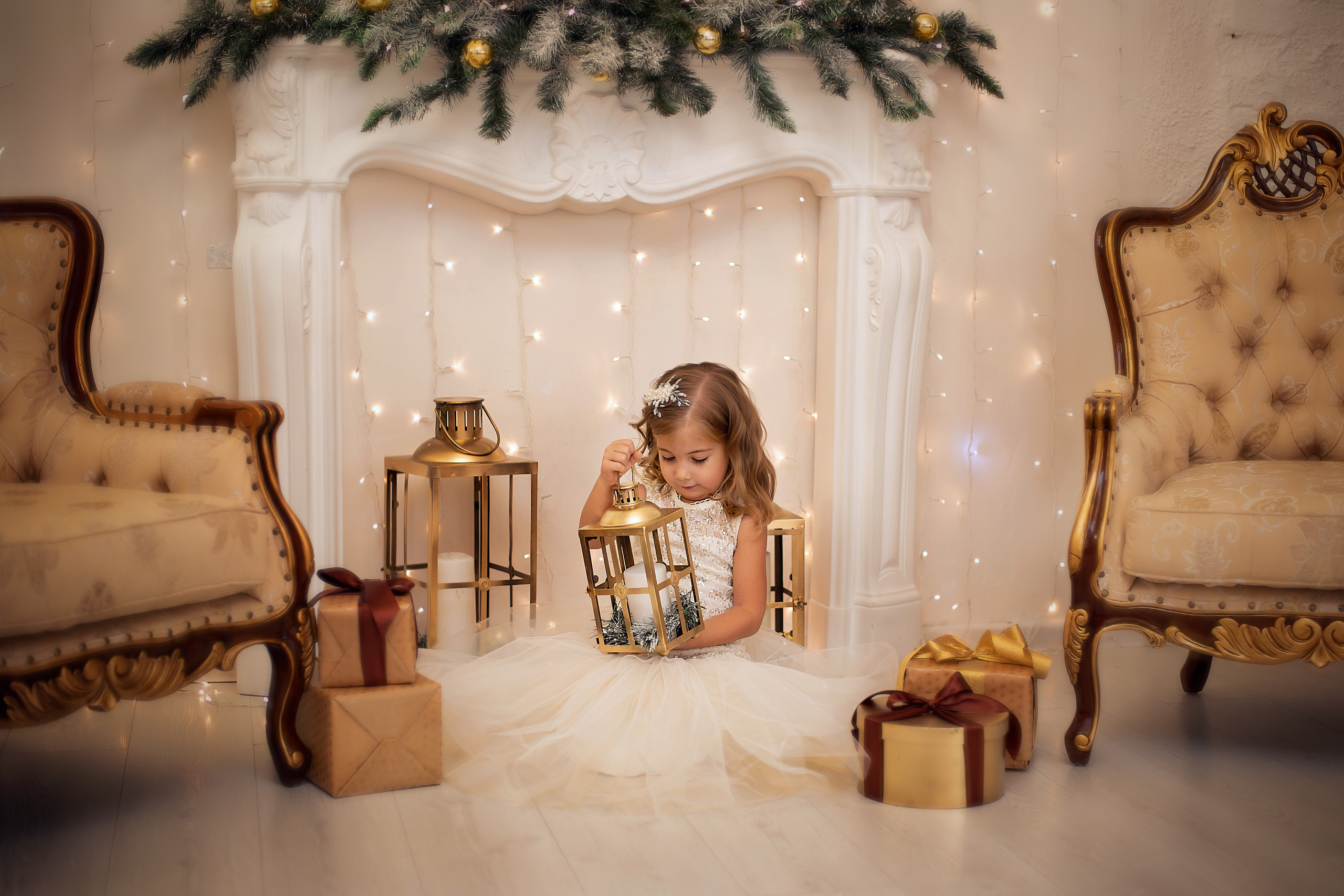 Фотосессия новогодняя в студии. Художественный фотограф Анапа Александра Долбикова