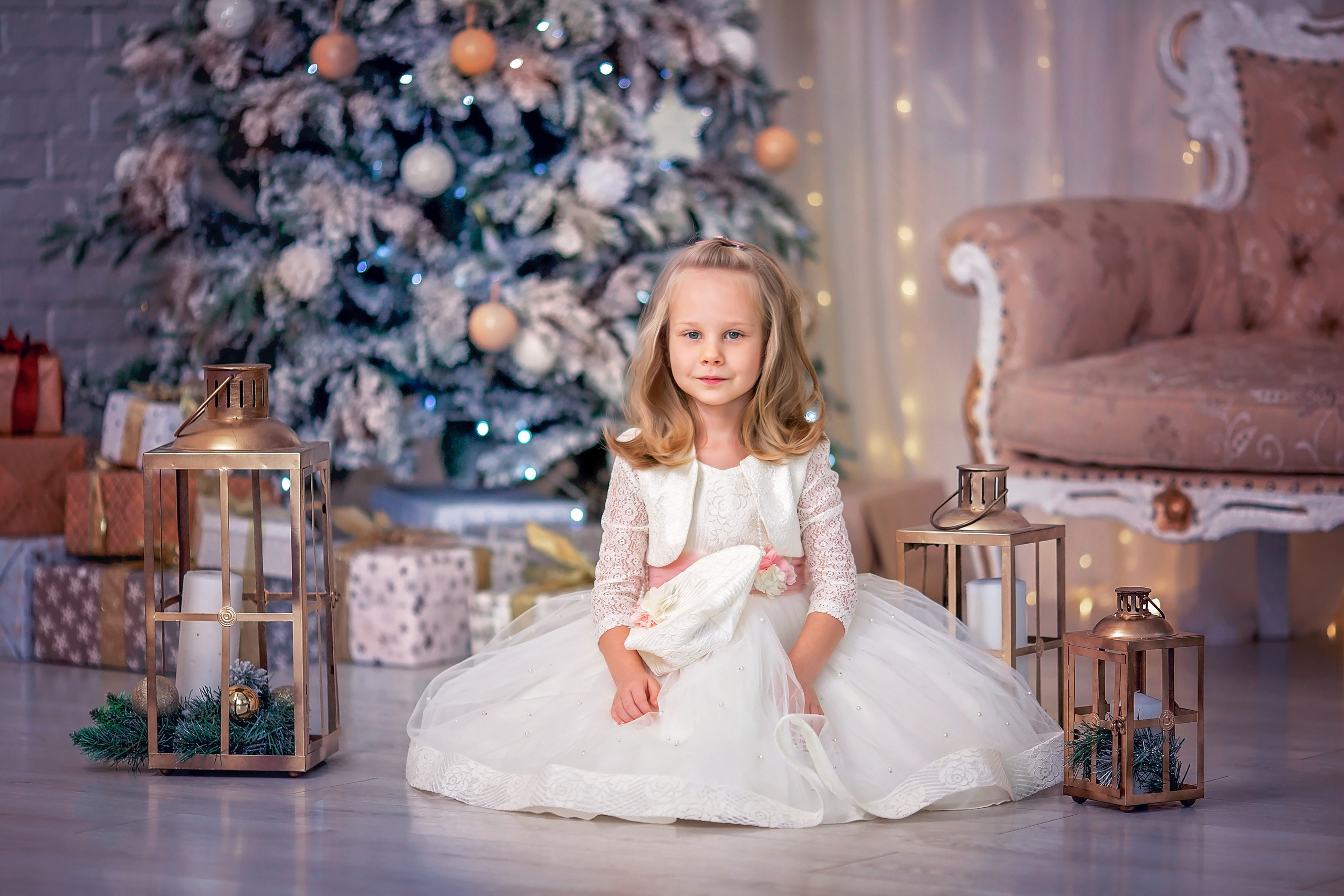 Фотосессия новогодняя в студии. Художественный фотограф Анапа Александра Долбикова