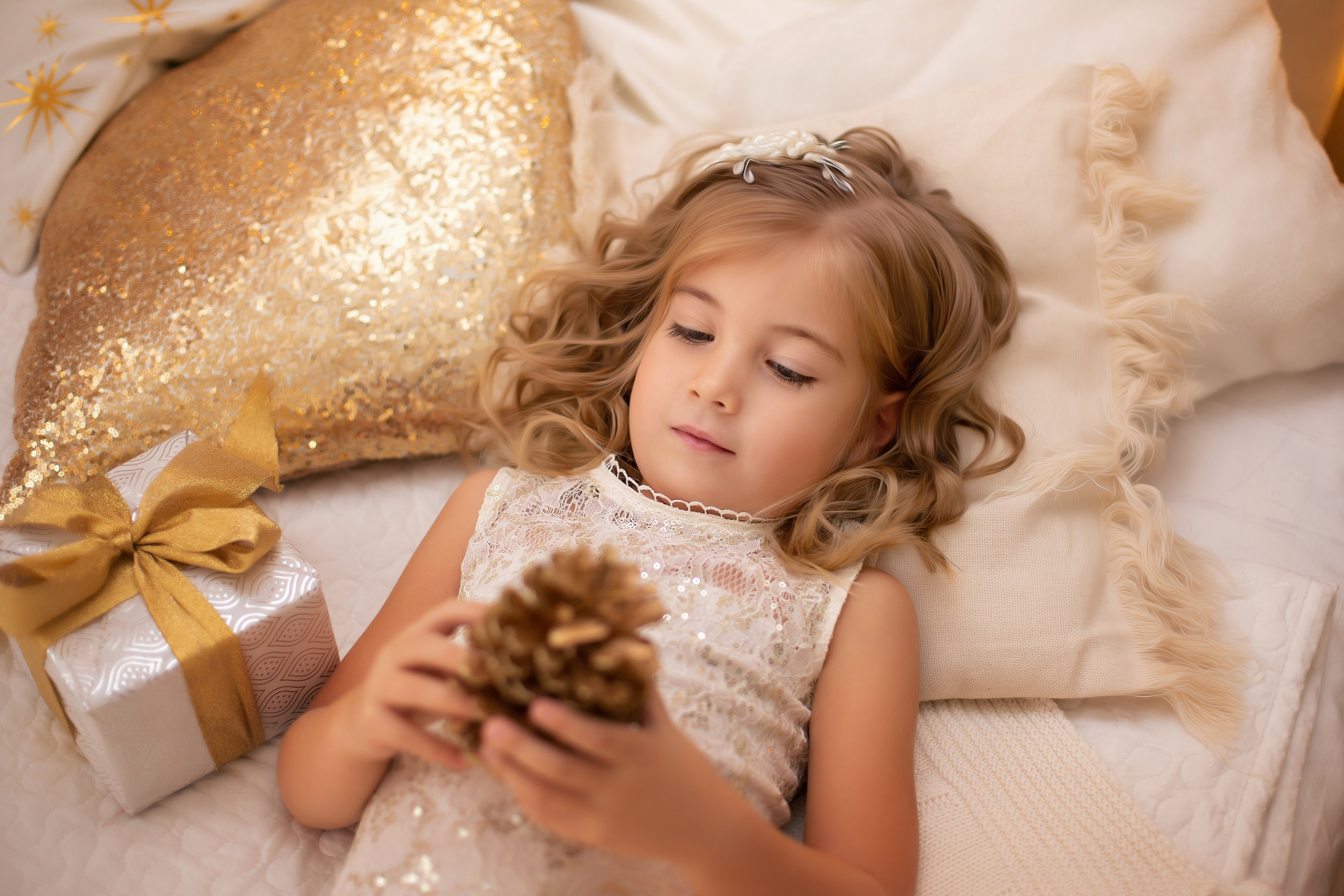 Фотосессия новогодняя в студии. Художественный фотограф Анапа Александра Долбикова