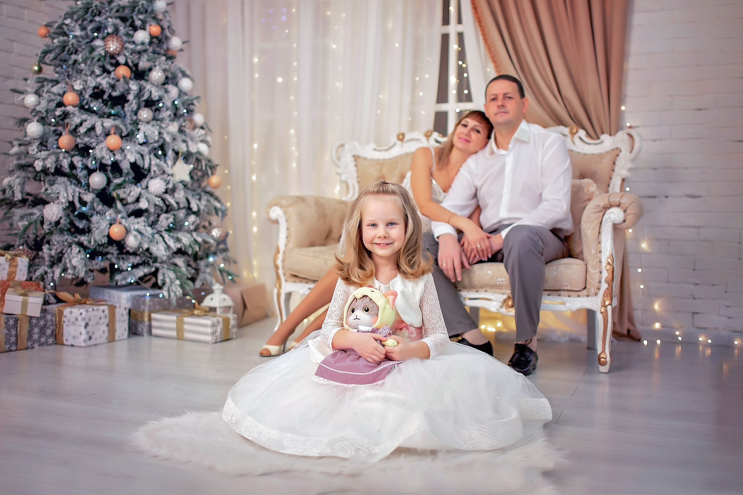Фотосессия новогодняя в студии. Художественный фотограф Анапа Александра Долбикова