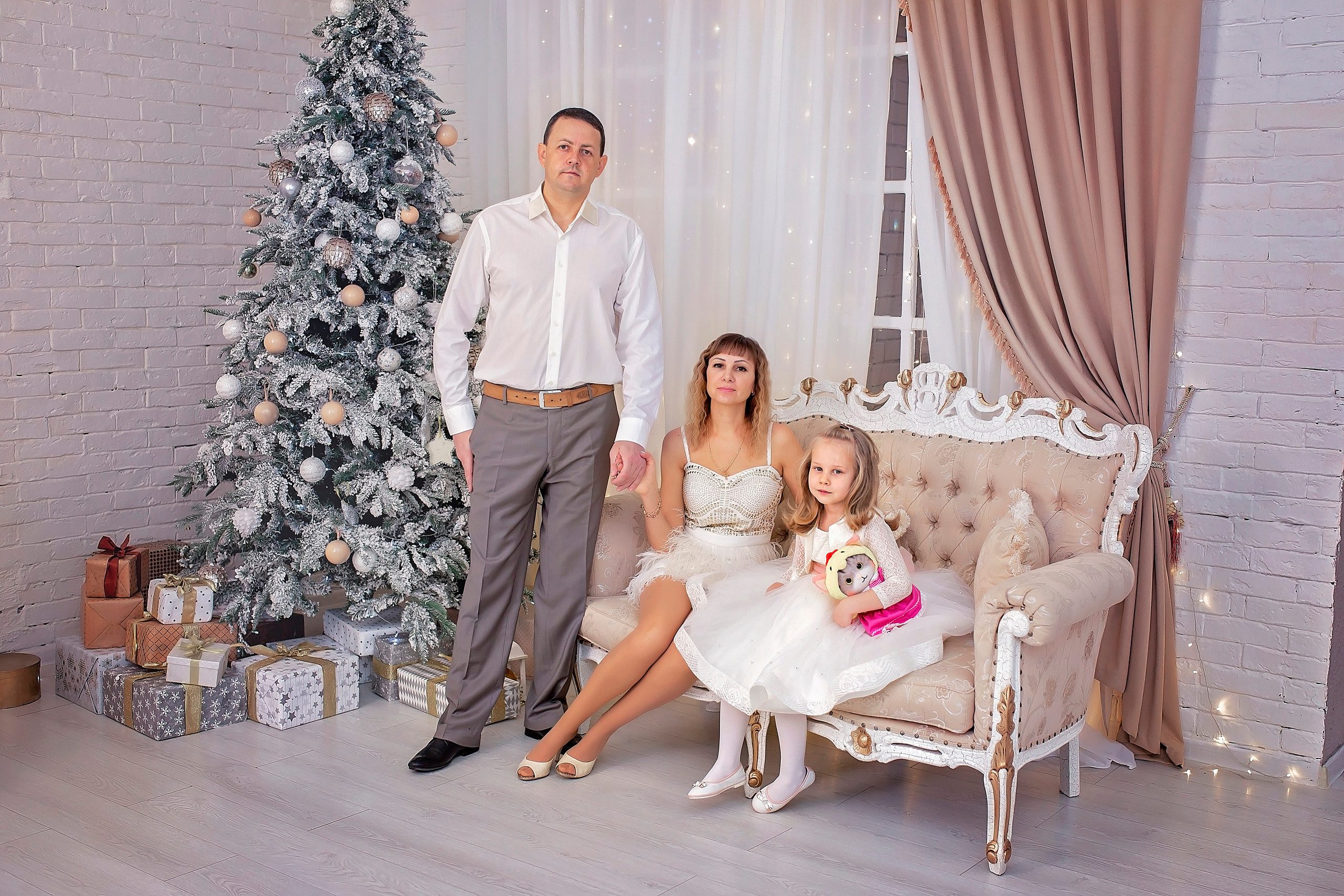 Фотосессия новогодняя в студии. Художественный фотограф Анапа Александра Долбикова