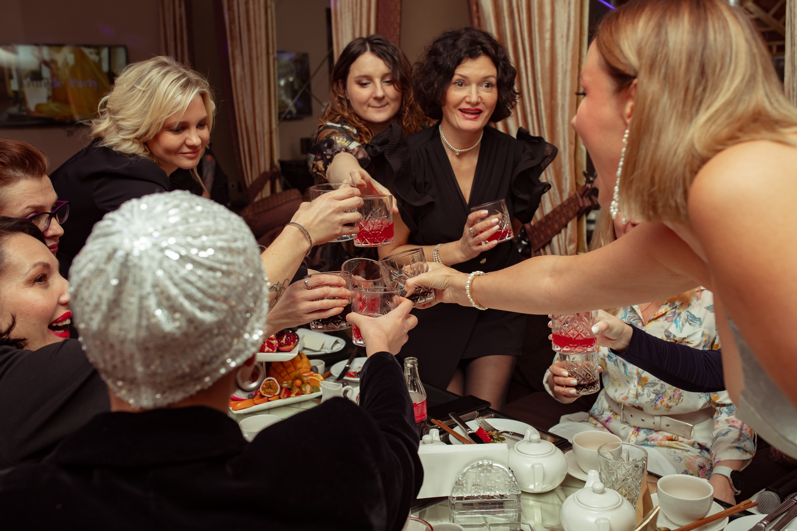 Юбилей в караоке. Семейный и детский фотограф в Москве Дорогова Екатерина