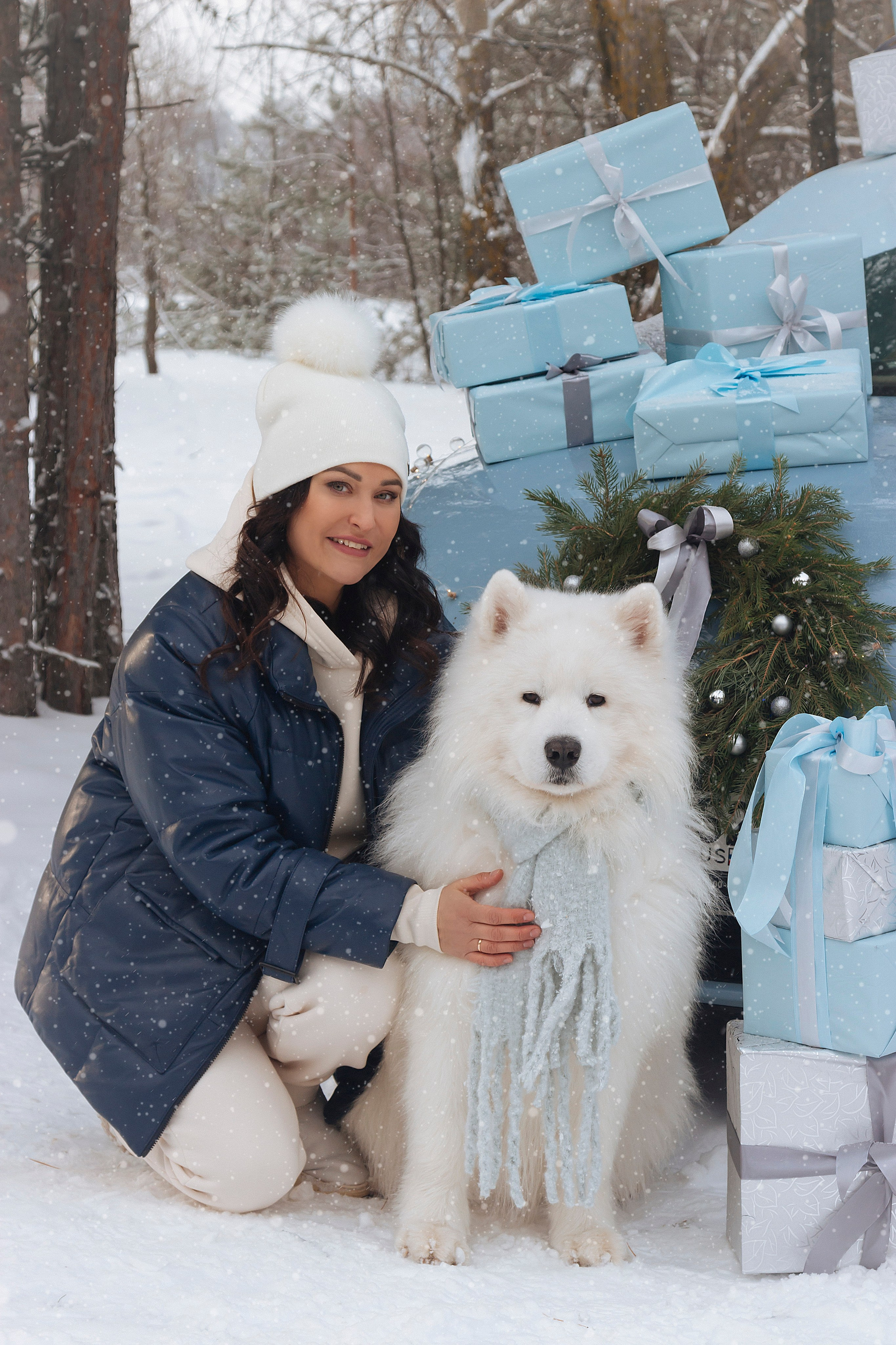 Новогодний голубой жук. Фотограф Ольга Бобб Нижний Новгород