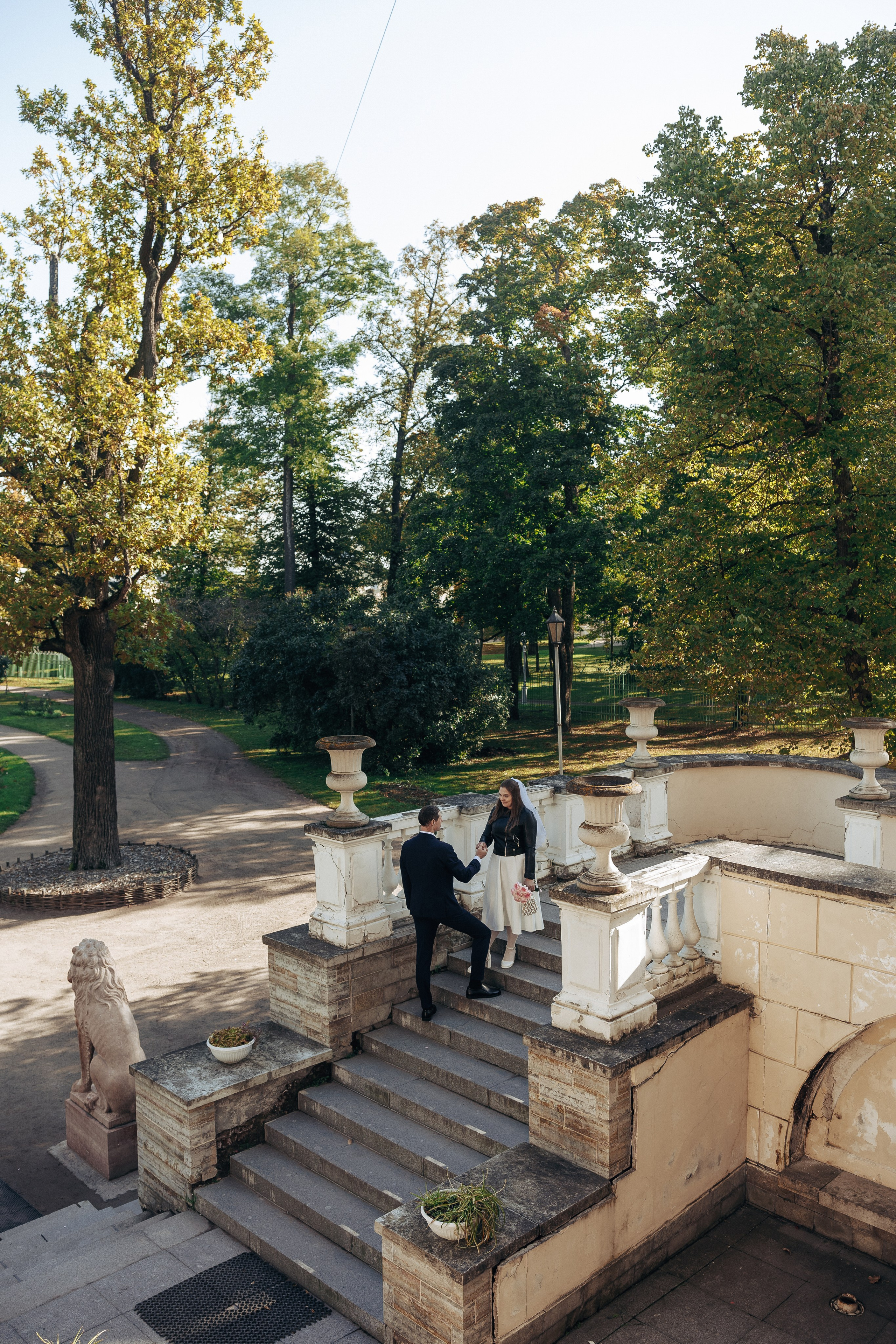 Свадебная фотосессия в Пушкине (Царское Село). Профессиональный фотограф в Санкт-Петербурге Александр Волосенцев