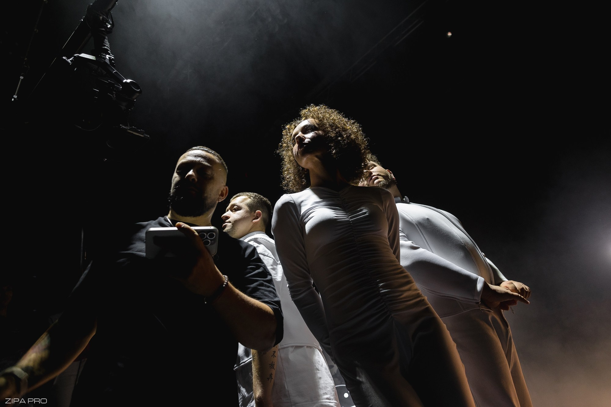 Бэкстейдж съемок промо для кавер-группы «Мед». Фотограф Zipa Pro