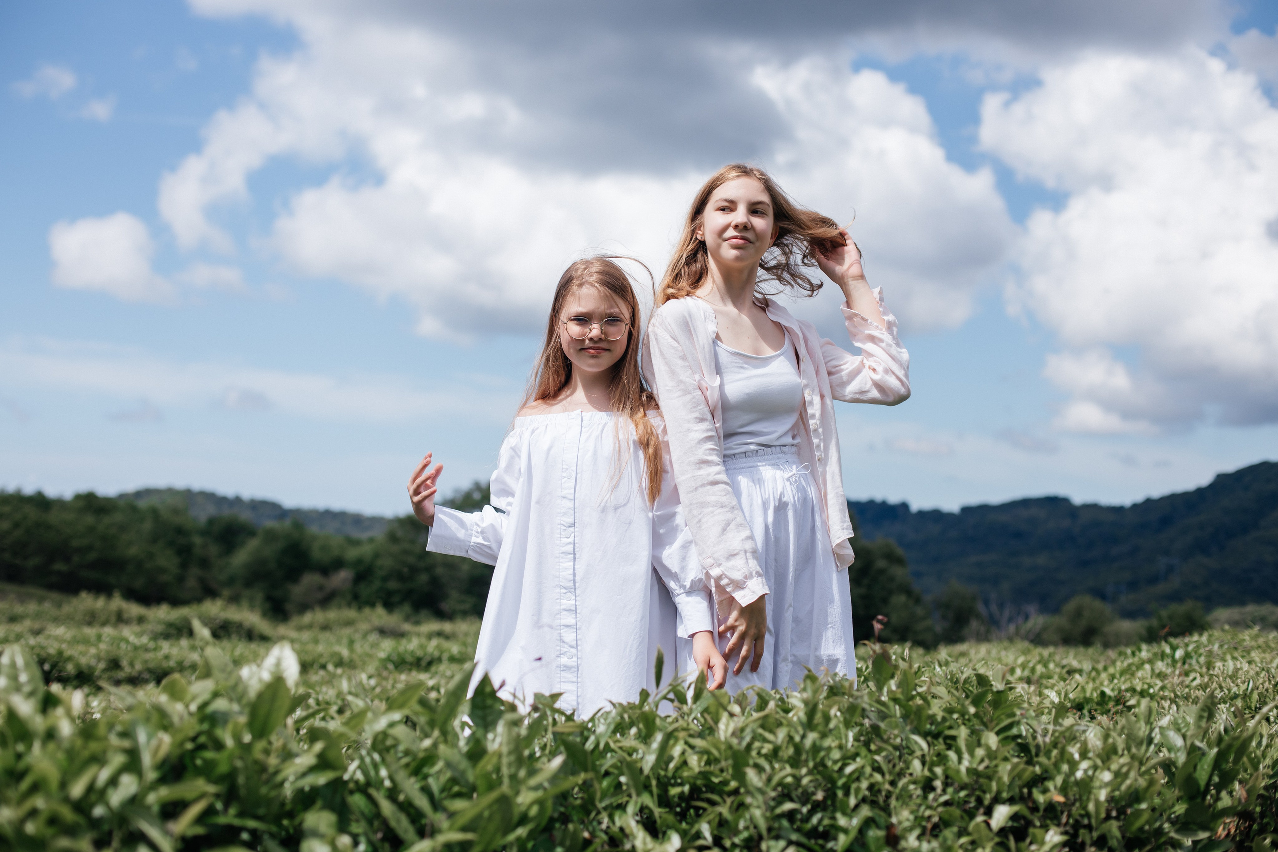 Tea plantation. Efimova Model Agency