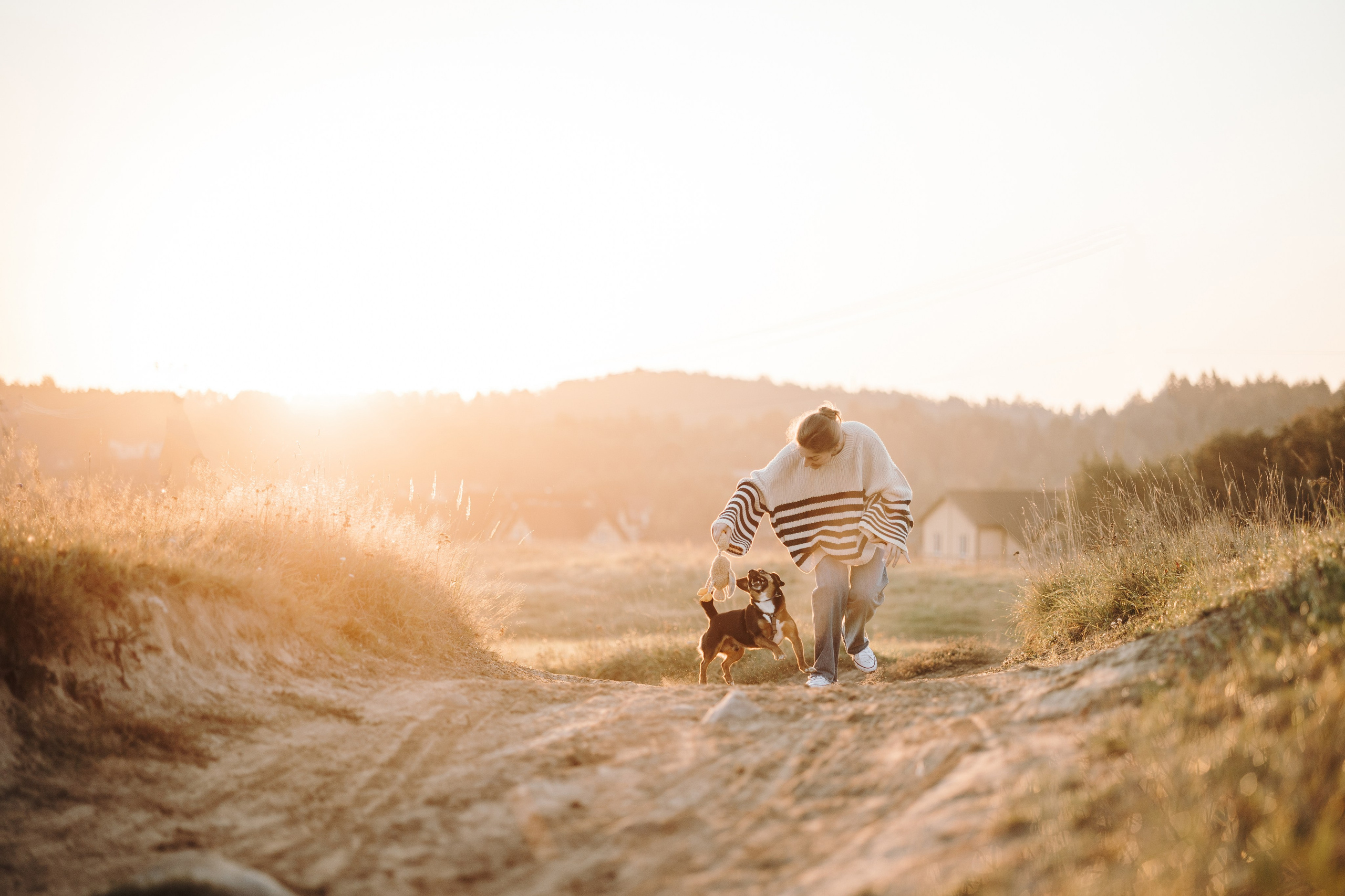 Ольга и Рекс. Фотограф — Анималист | Санкт-Петербург