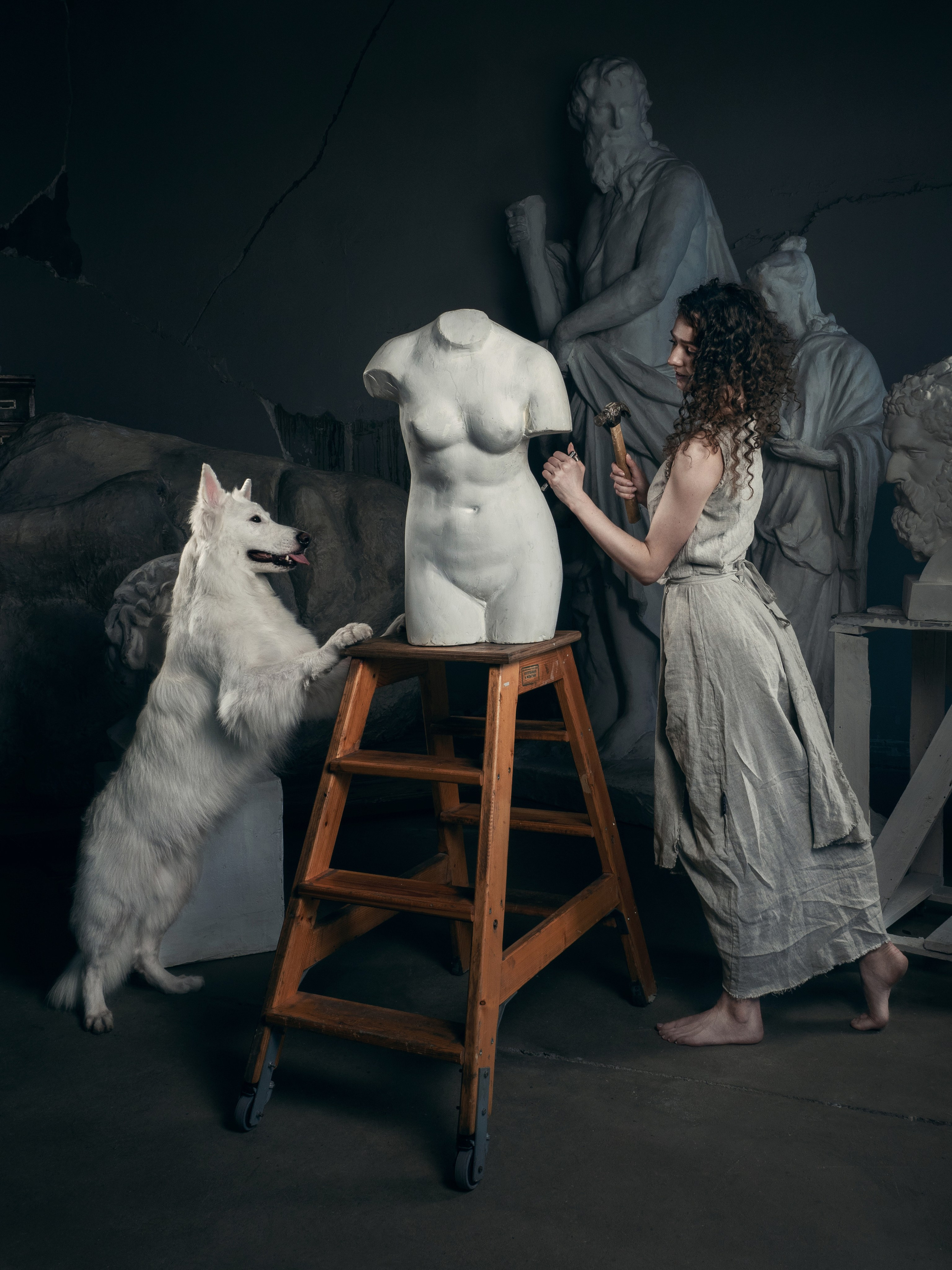 Студийная съёмка. Фотограф животных и людей в Санкт-Петербурге Дарья Быстрицкая