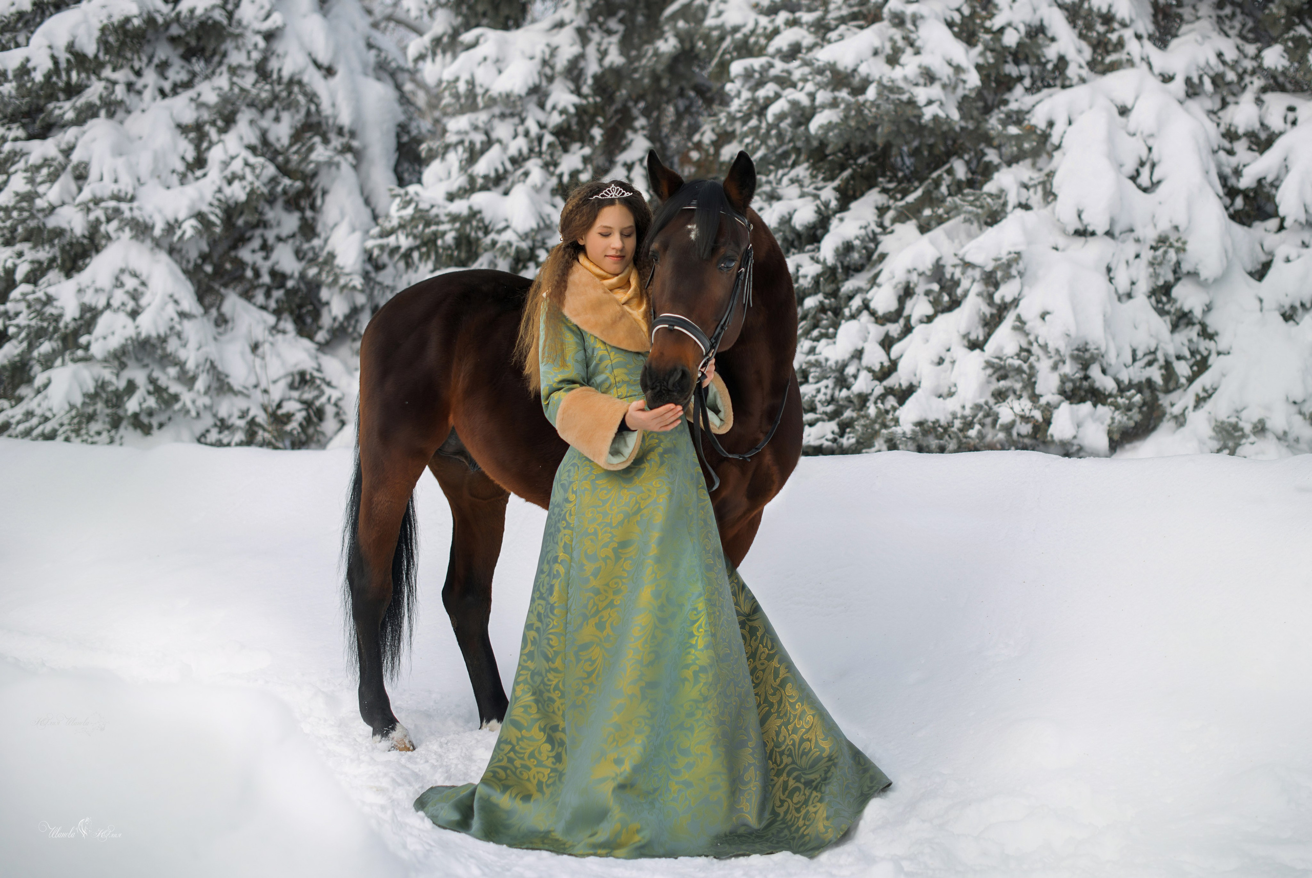 Настя и Гайдук. Конный фотограф в Саратове Юлия Иванова