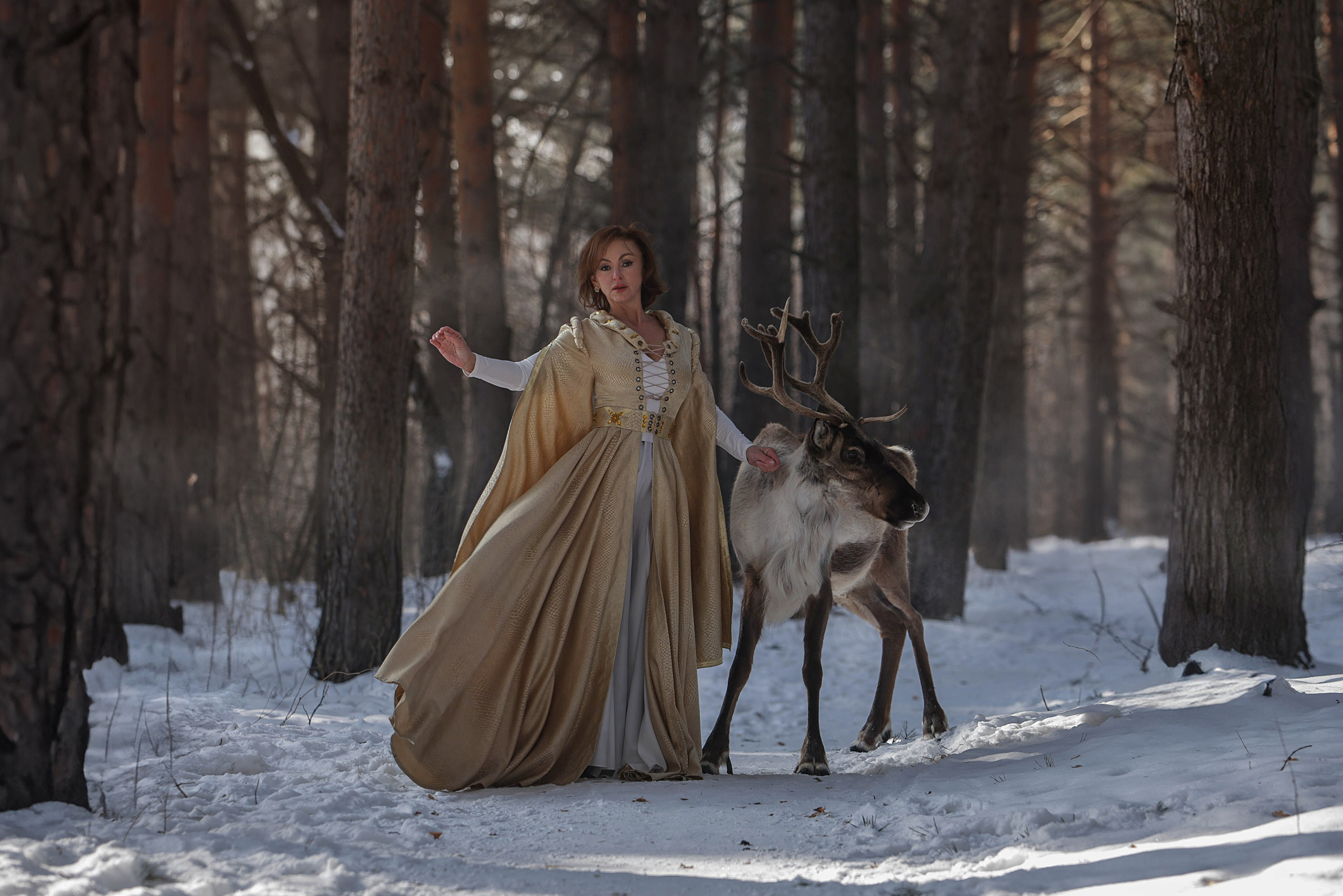 Олениха Нося 2024. Конный фотограф в Красноярске — Любовь Похабова