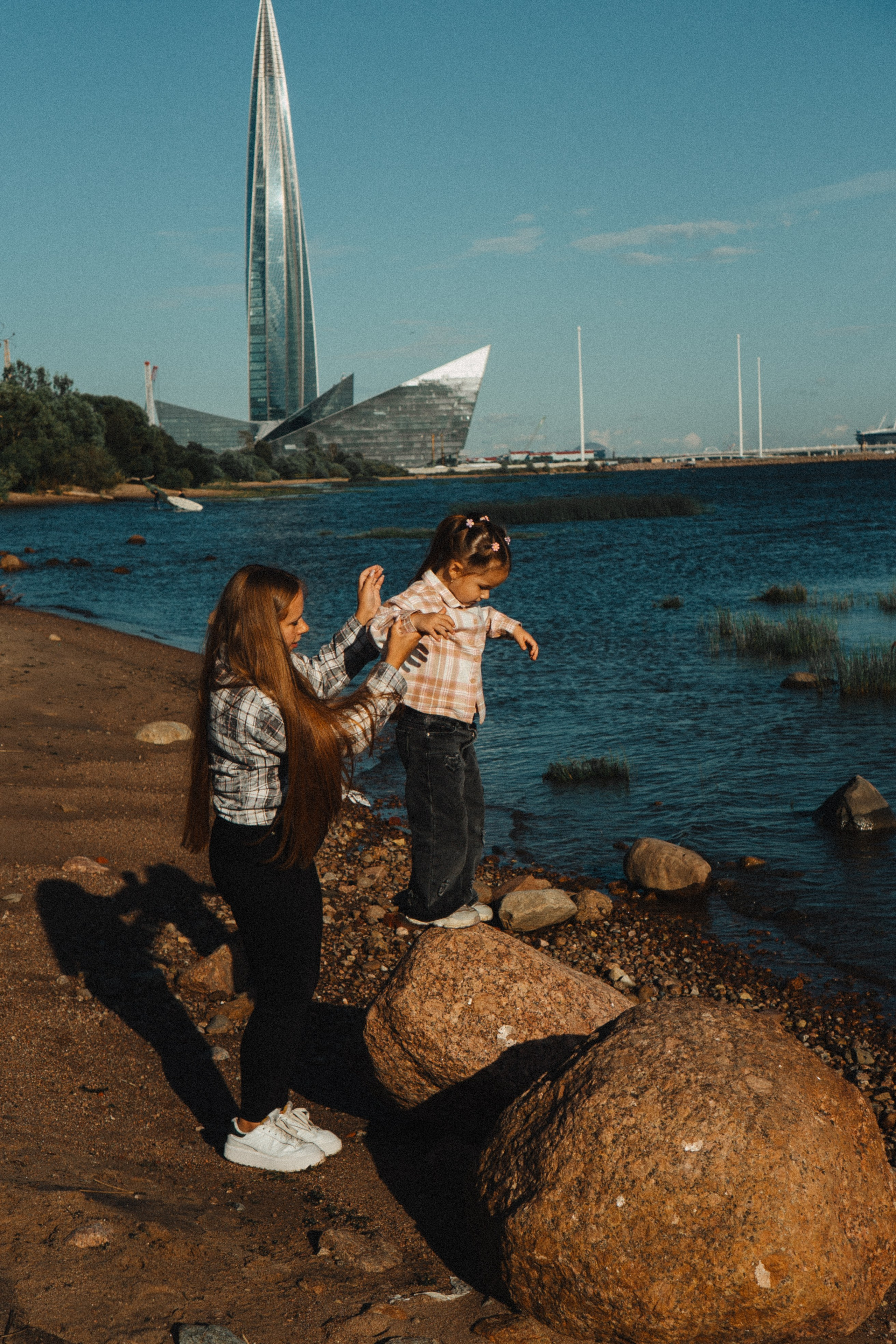 МАМА И ДОЧКА НА ФИНСКОМ ЗАЛИВЕ. Профессиональный фотограф, Санкт-Петербург — Виктория Богомолова