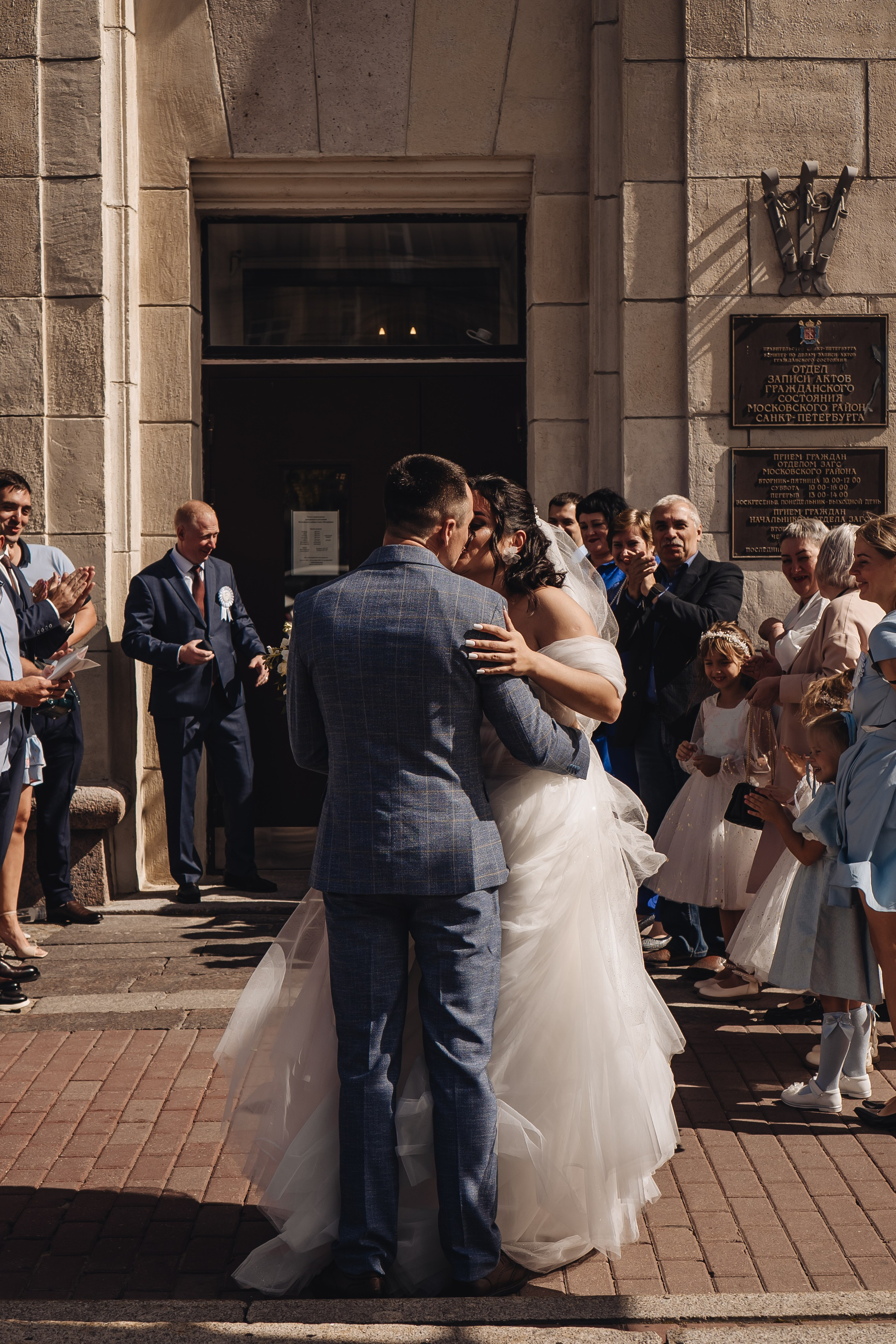 СВАДЕБНАЯ СЬЕМКА В ЗАГСЕ НА МОСКОВСКОМ ПРОСПЕКТЕ. Профессиональный фотограф, Санкт-Петербург — Виктория Богомолова