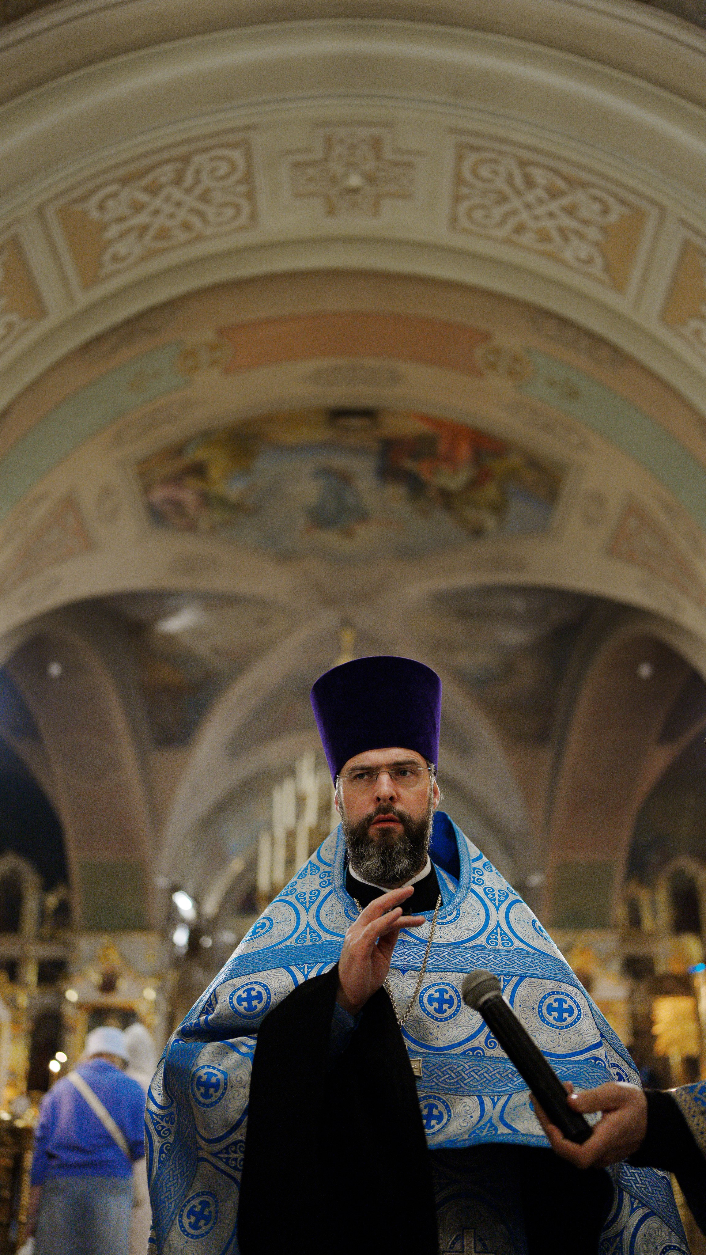 БОГОСЛУЖЕНИЯ. Фотограф Елена Лунева