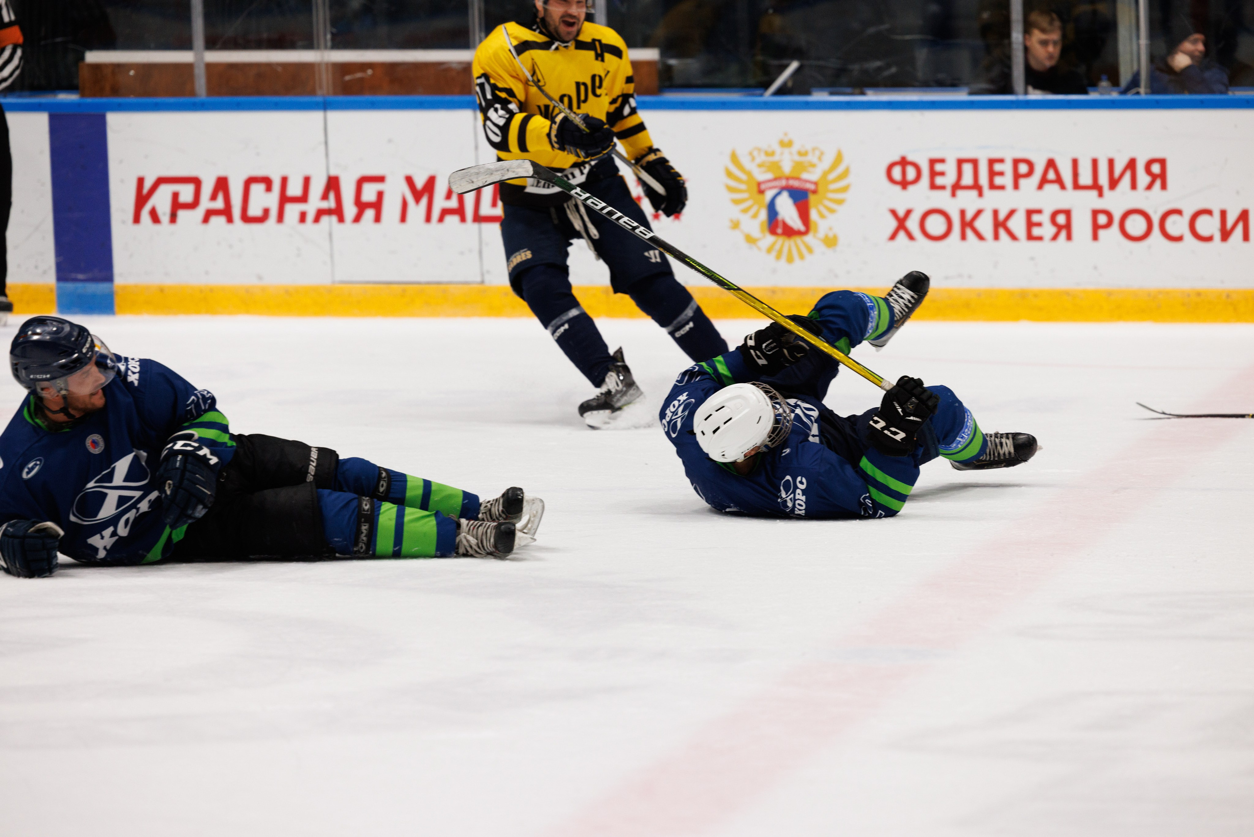 НХЛ (40+) Ижорец — Хорс 3-3. Фотограф Александр Заломаев