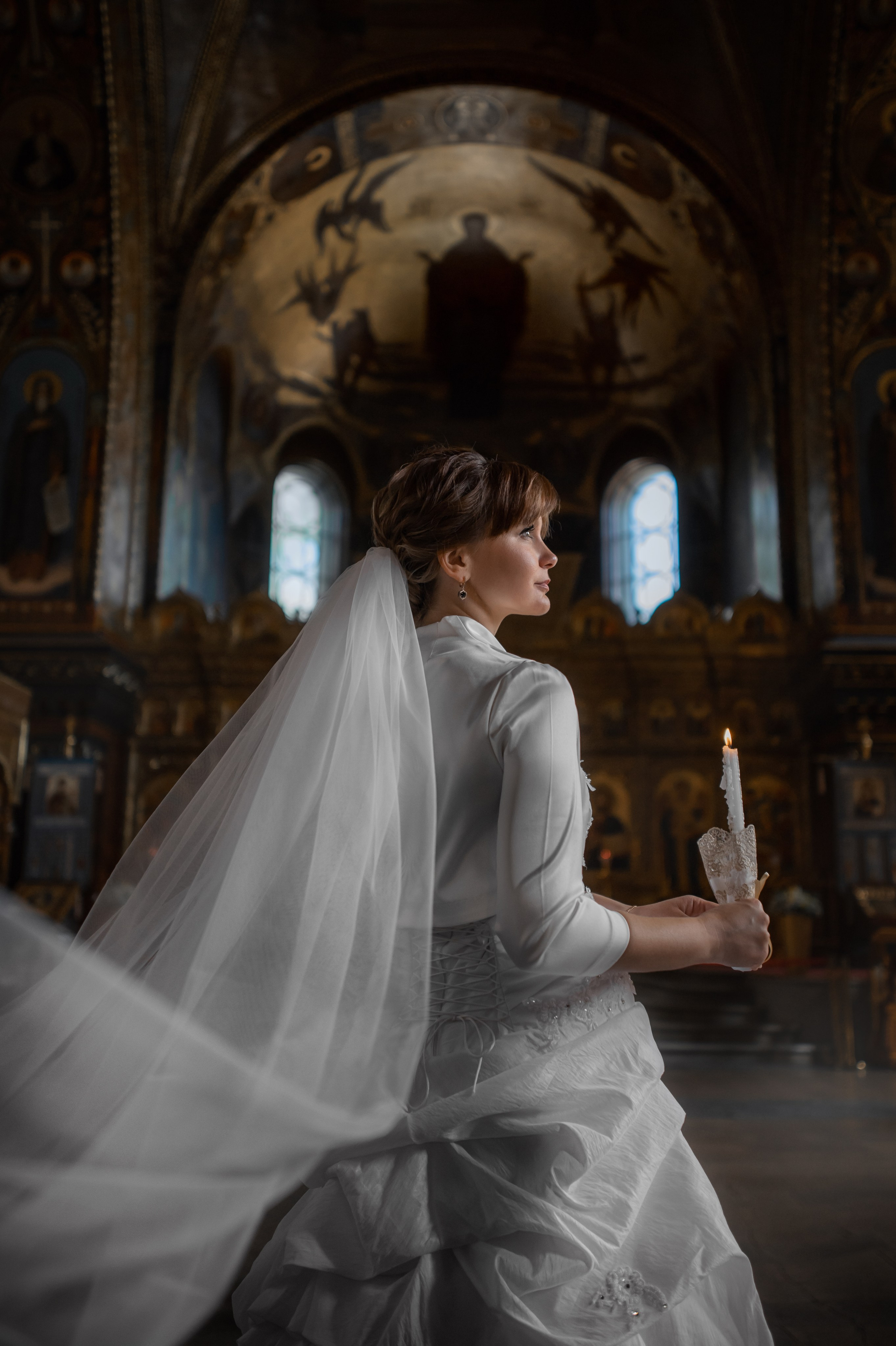 Венчание в Оптинском подворье. Фотограф на крещение и венчание, семейный фотограф в Санкт-Петербурге