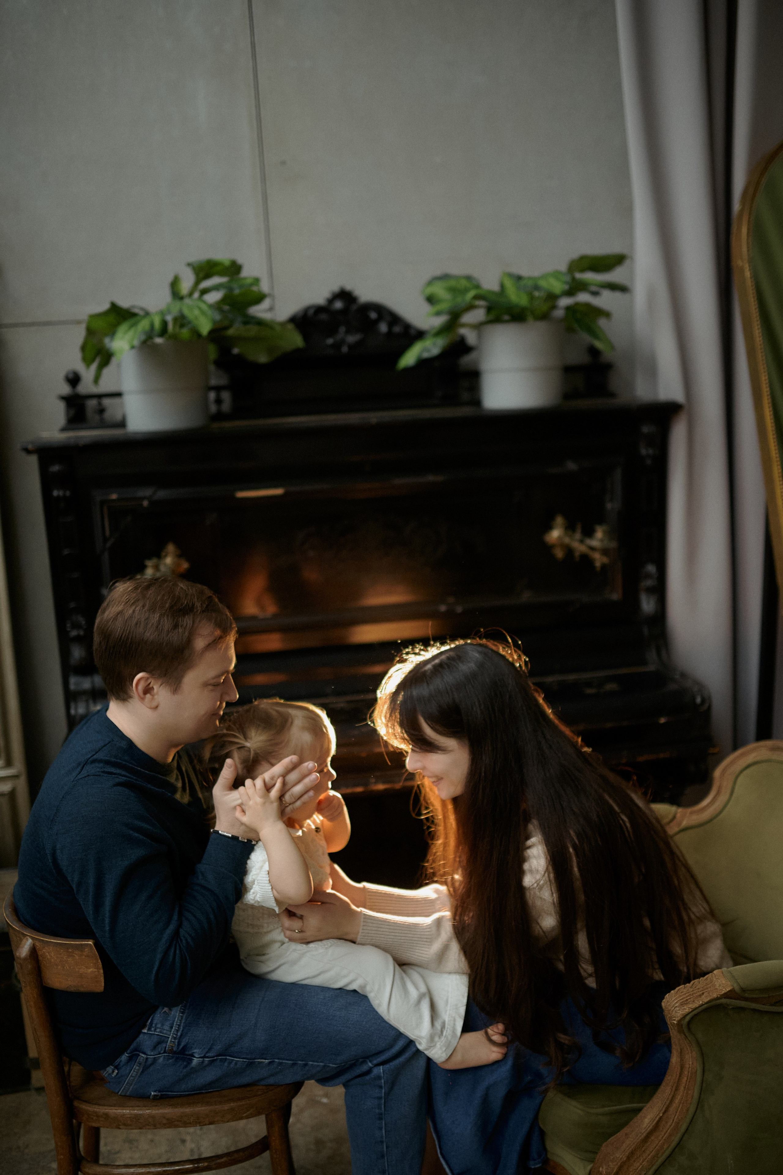 Илья, Ирина и Ева. Семейный и свадебный lifestyle-фотограф в Москве Мария Петрова