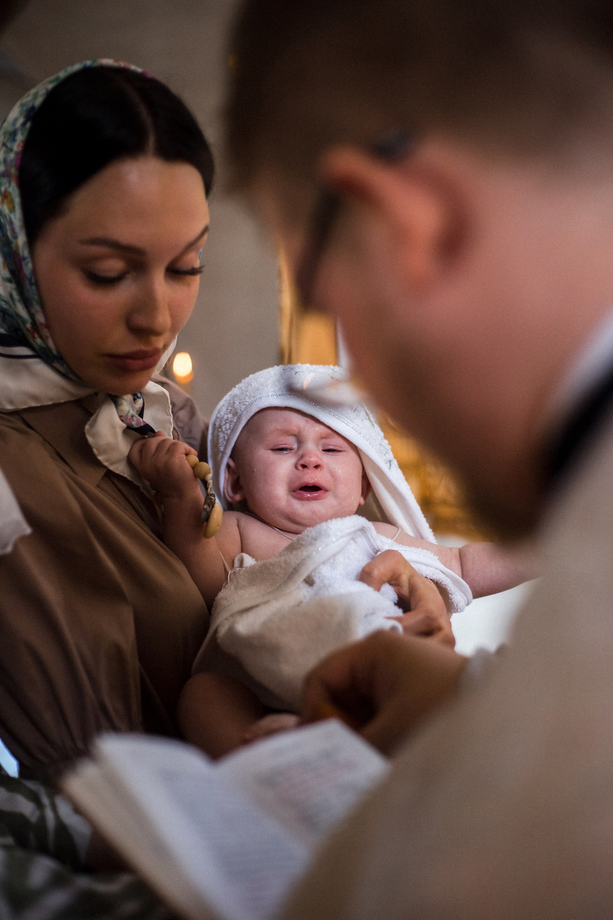 Таинство Крещения. Покровский Собор. Портретный, семейный, свадебный фотограф в Брянске Маргарита Василькова