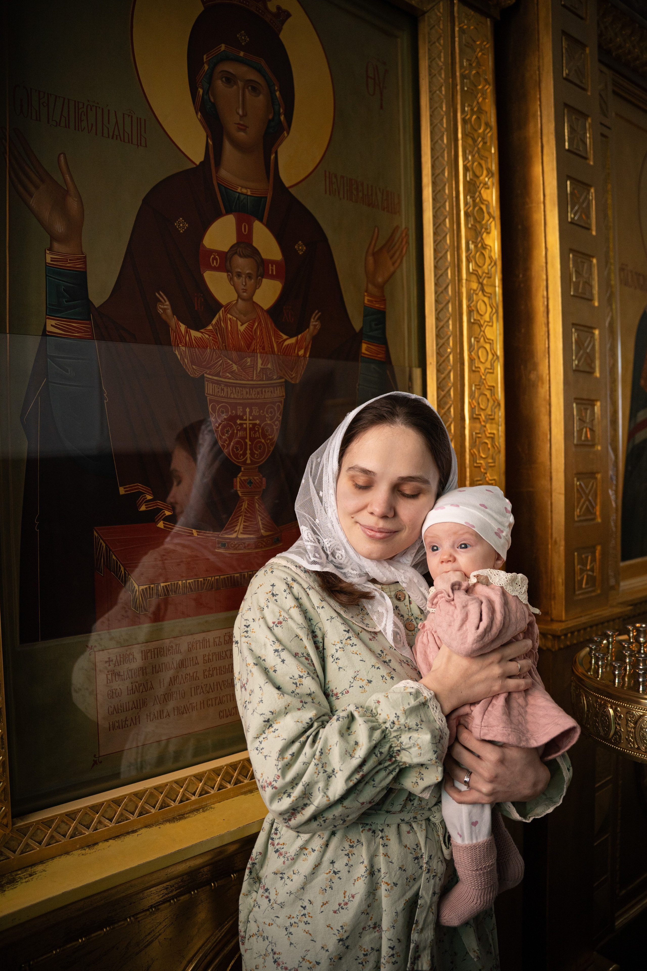 Крещение Есении. Студийный и портретный фотограф в САНКТ-ПЕТЕРБУРГЕИрина Махаон