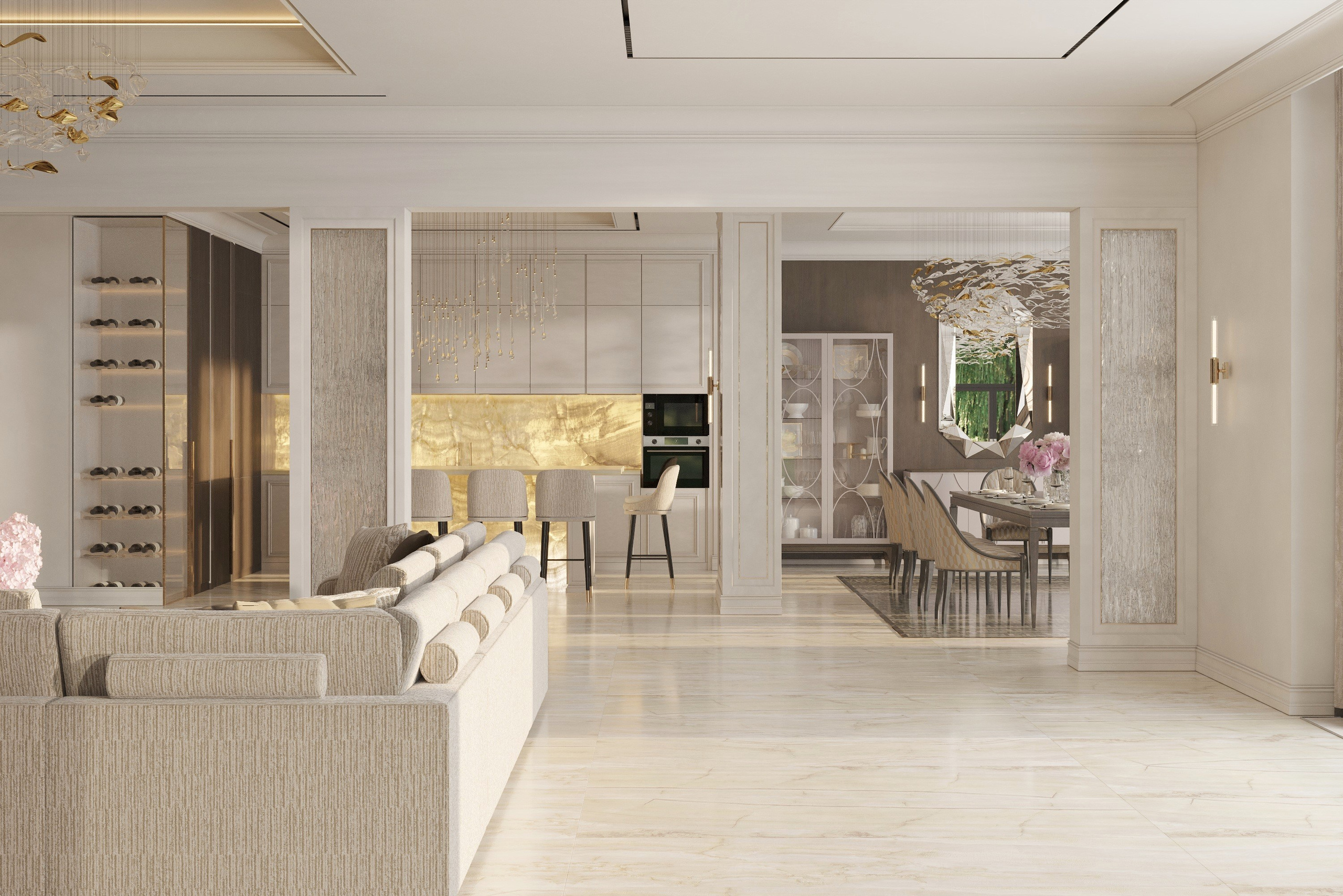 3д визуализация дом 400 м² г.Москва. Ксения. 3D‑визуализатор
